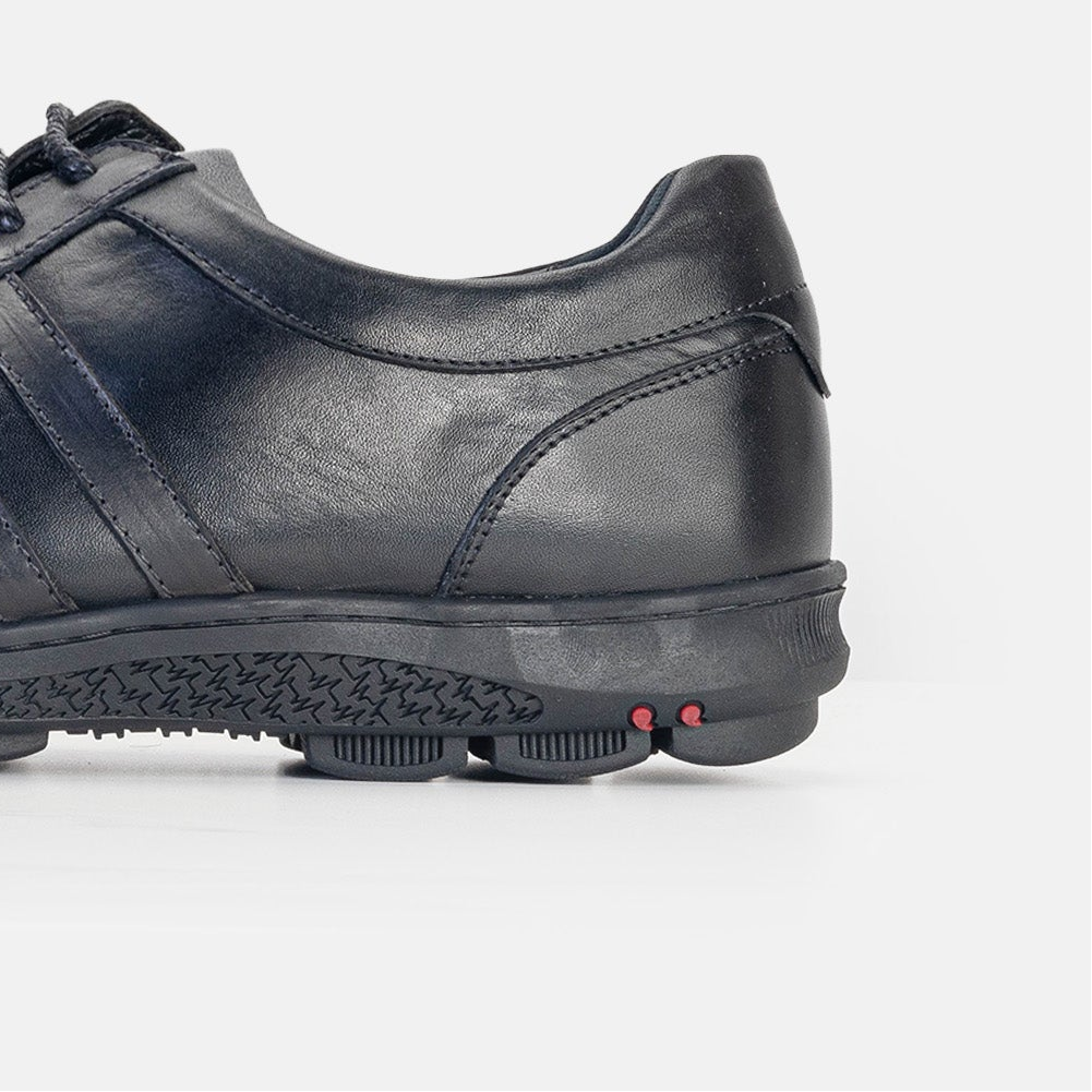 Volzak 6042 s Black Leather Shoe
