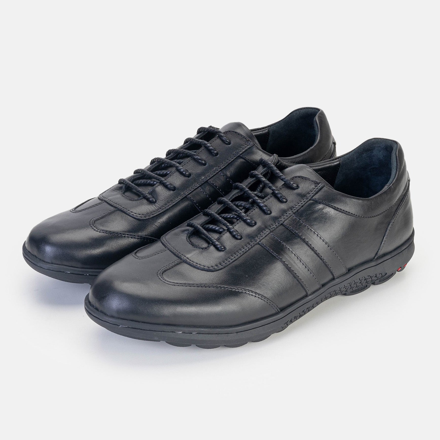 Volzak 6042 s Black Leather Shoe