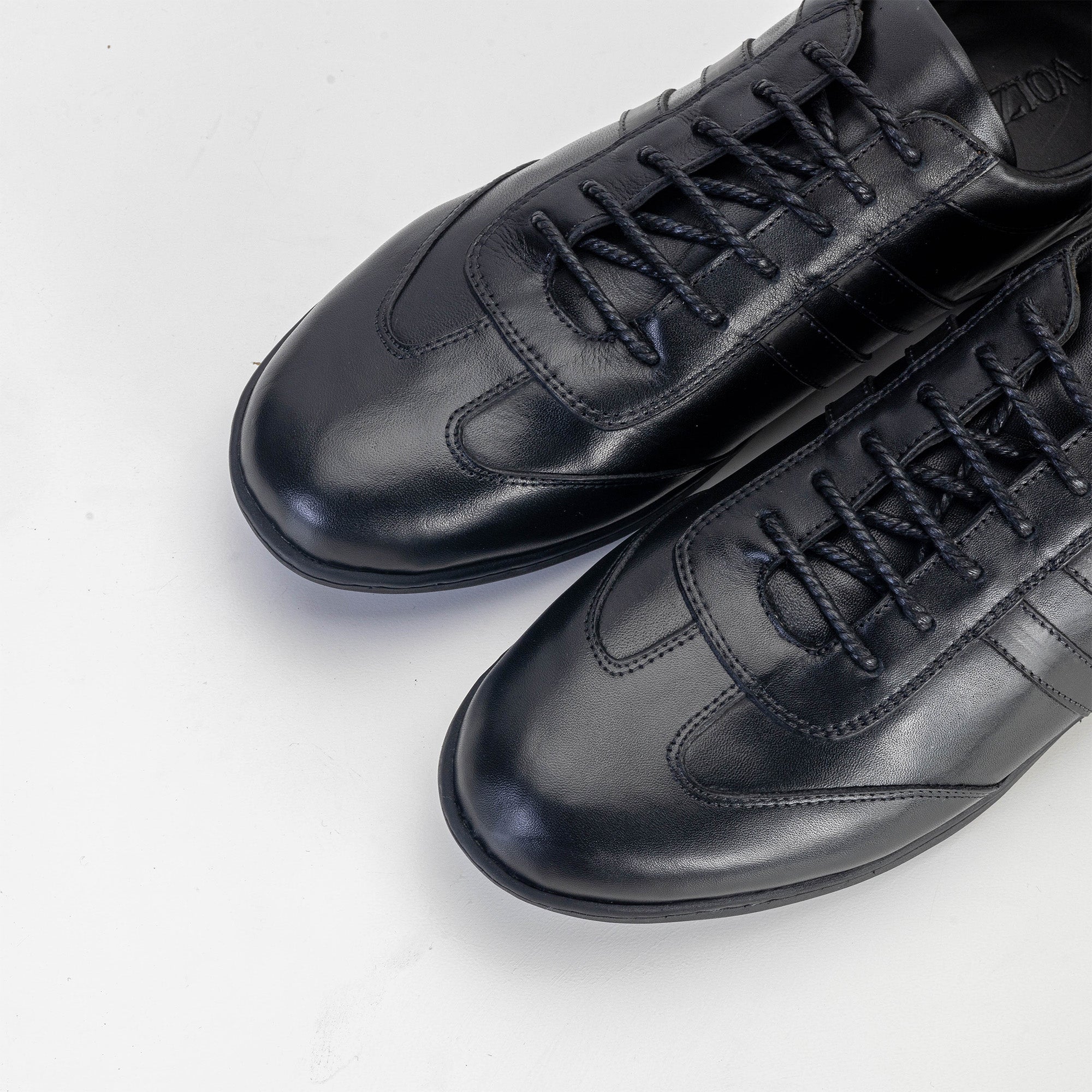 Volzak 6042 s Black Leather Shoe