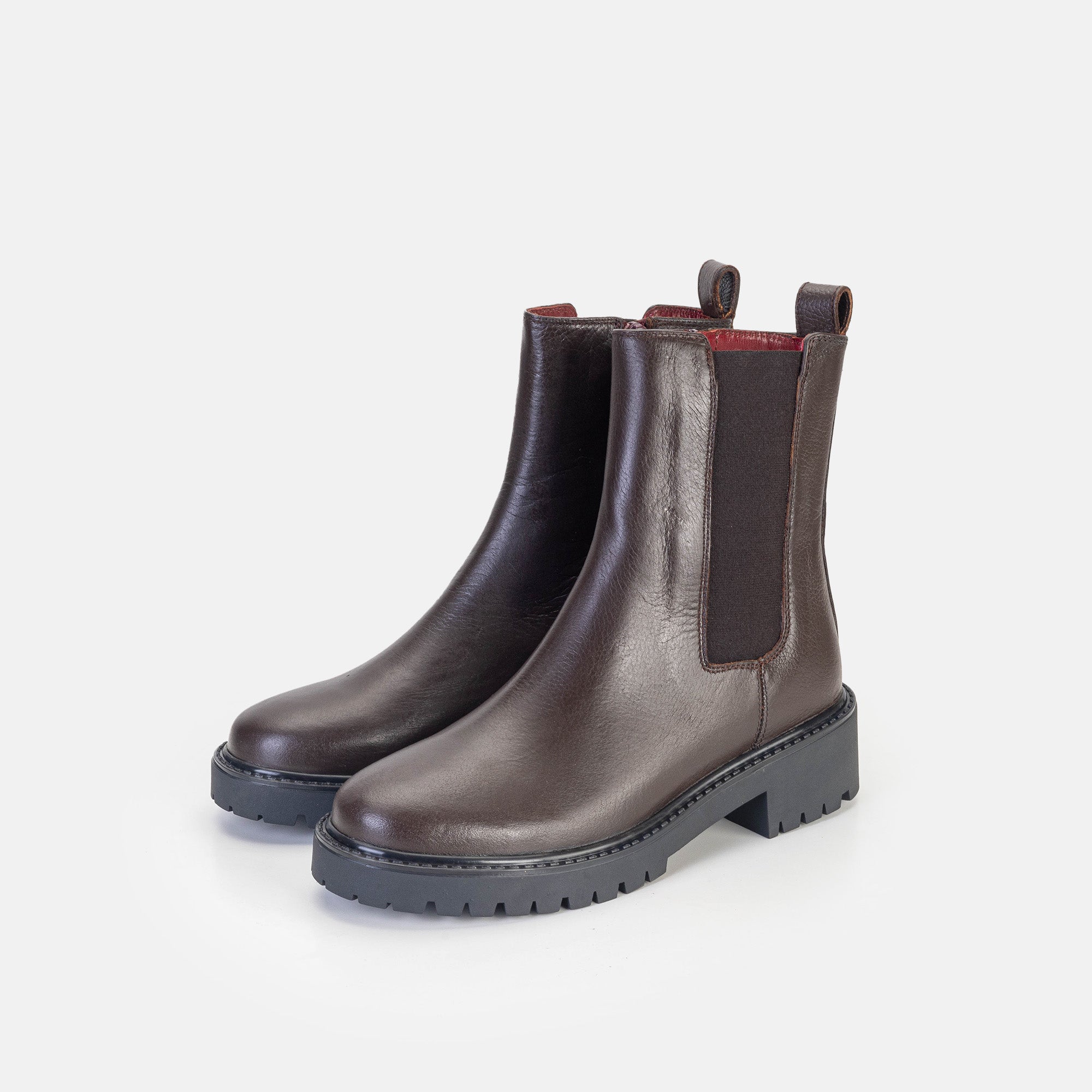Volzak 7301 Bottine en cuir Marron