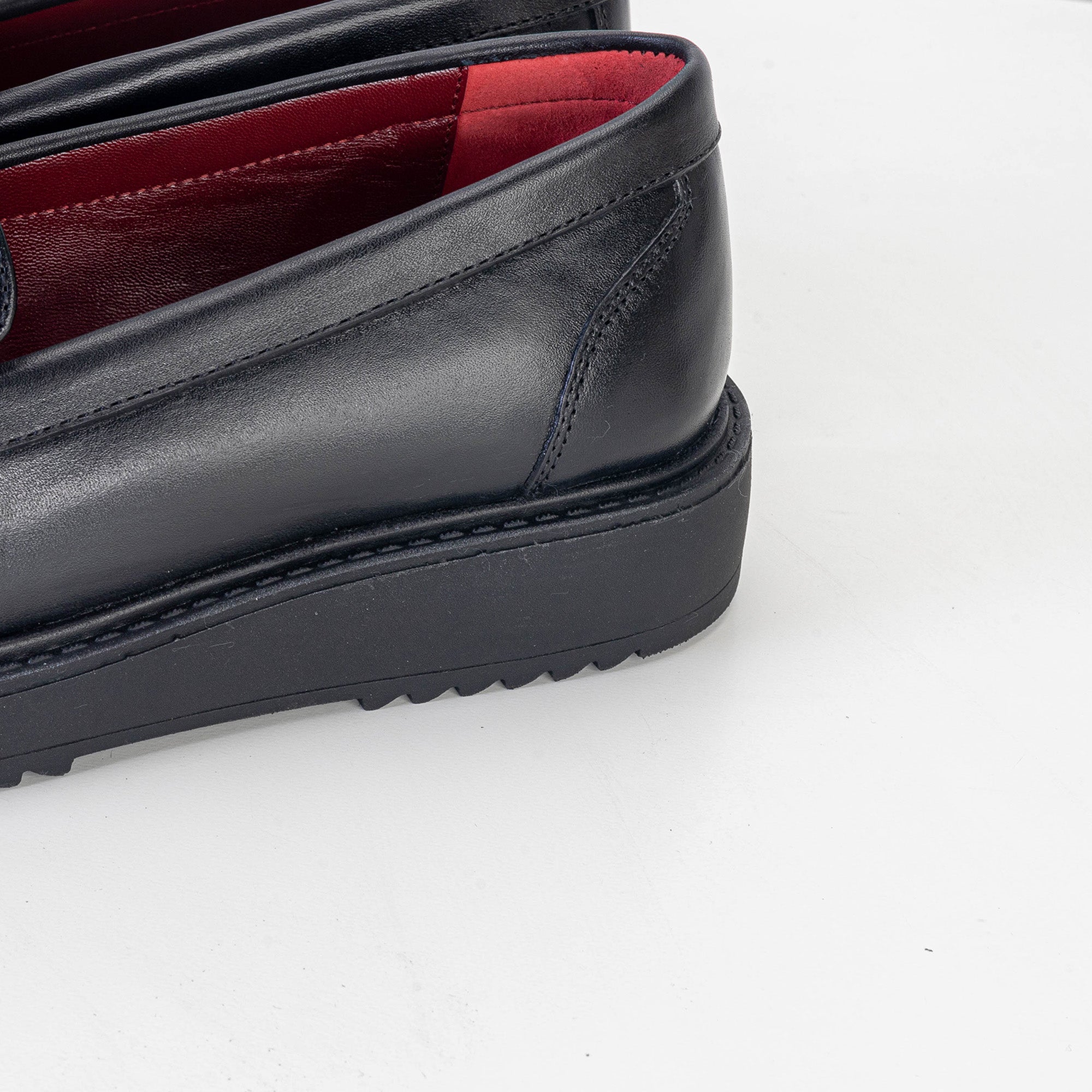 Volzak 0727 Chaussure en cuir Noir