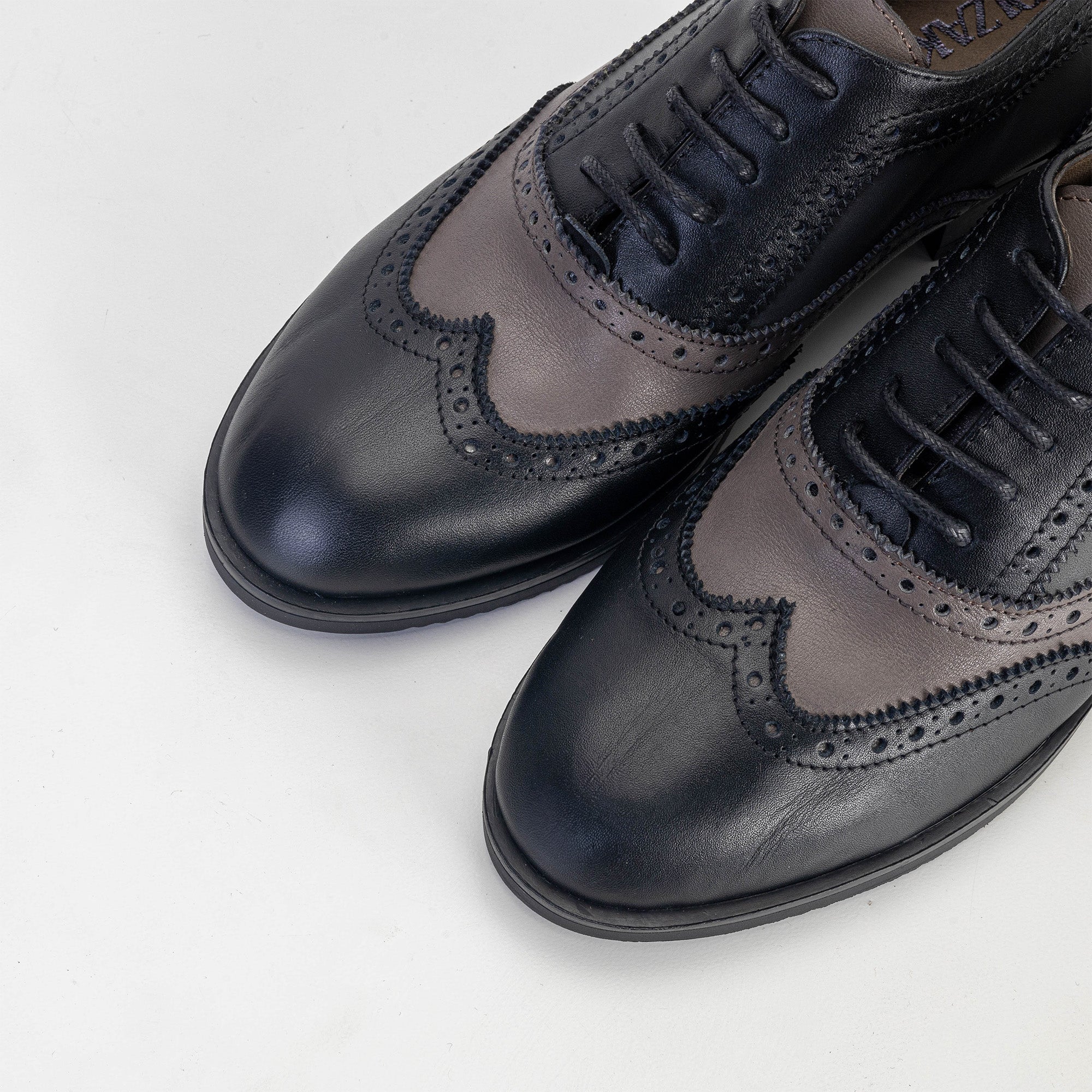 Volzak 106 Black Leather Shoe