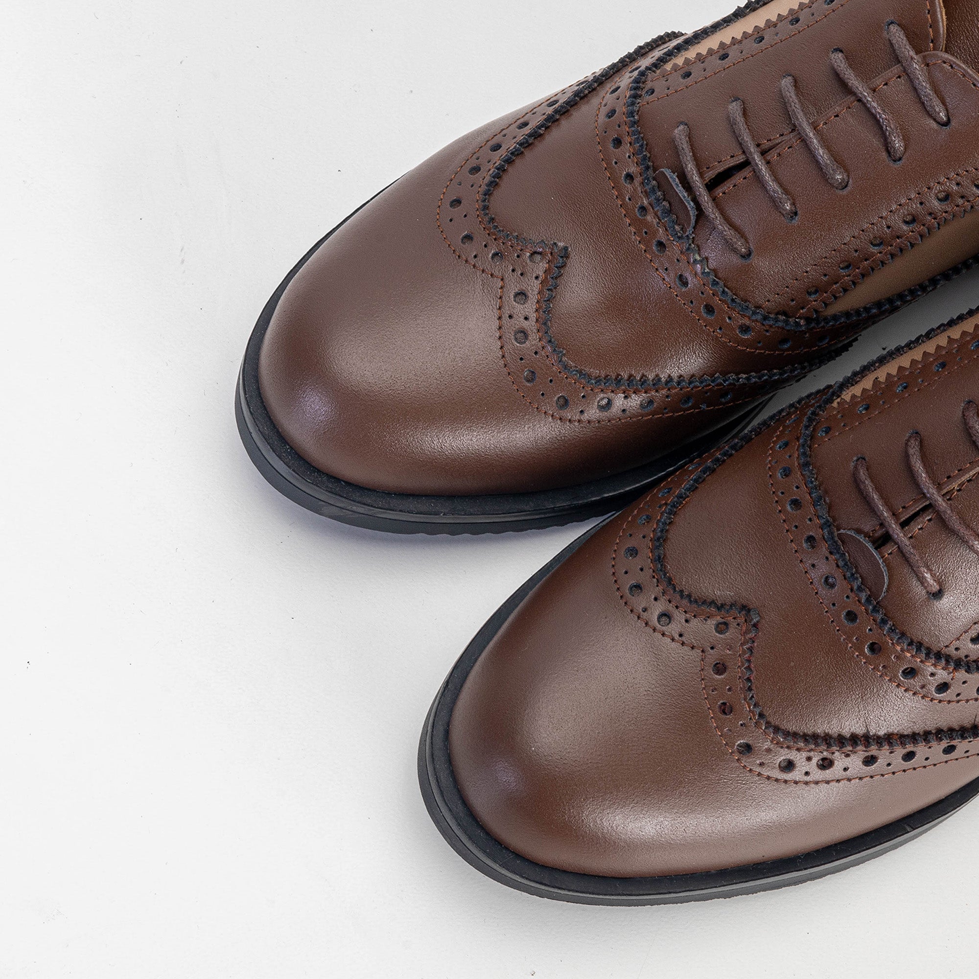 Volzak 106 Brown Leather Shoe