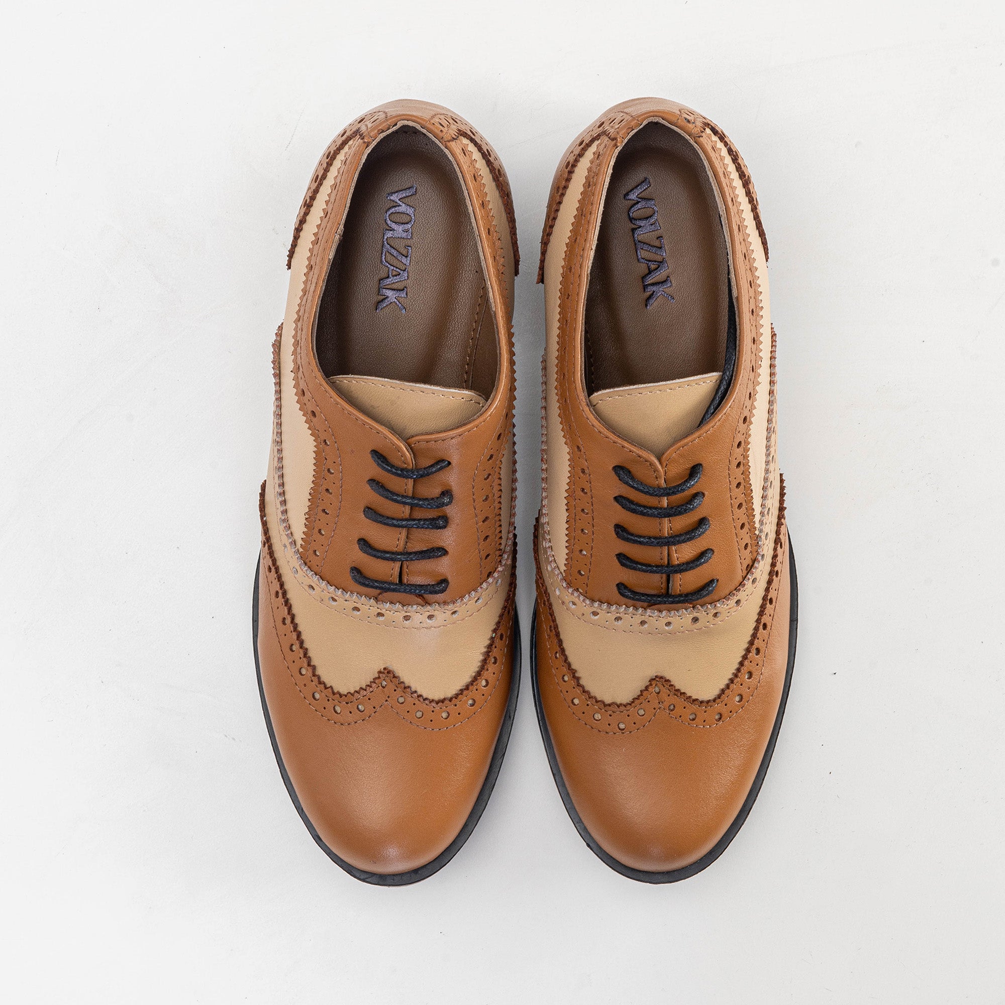 Volzak 106 Camel Leather Shoe