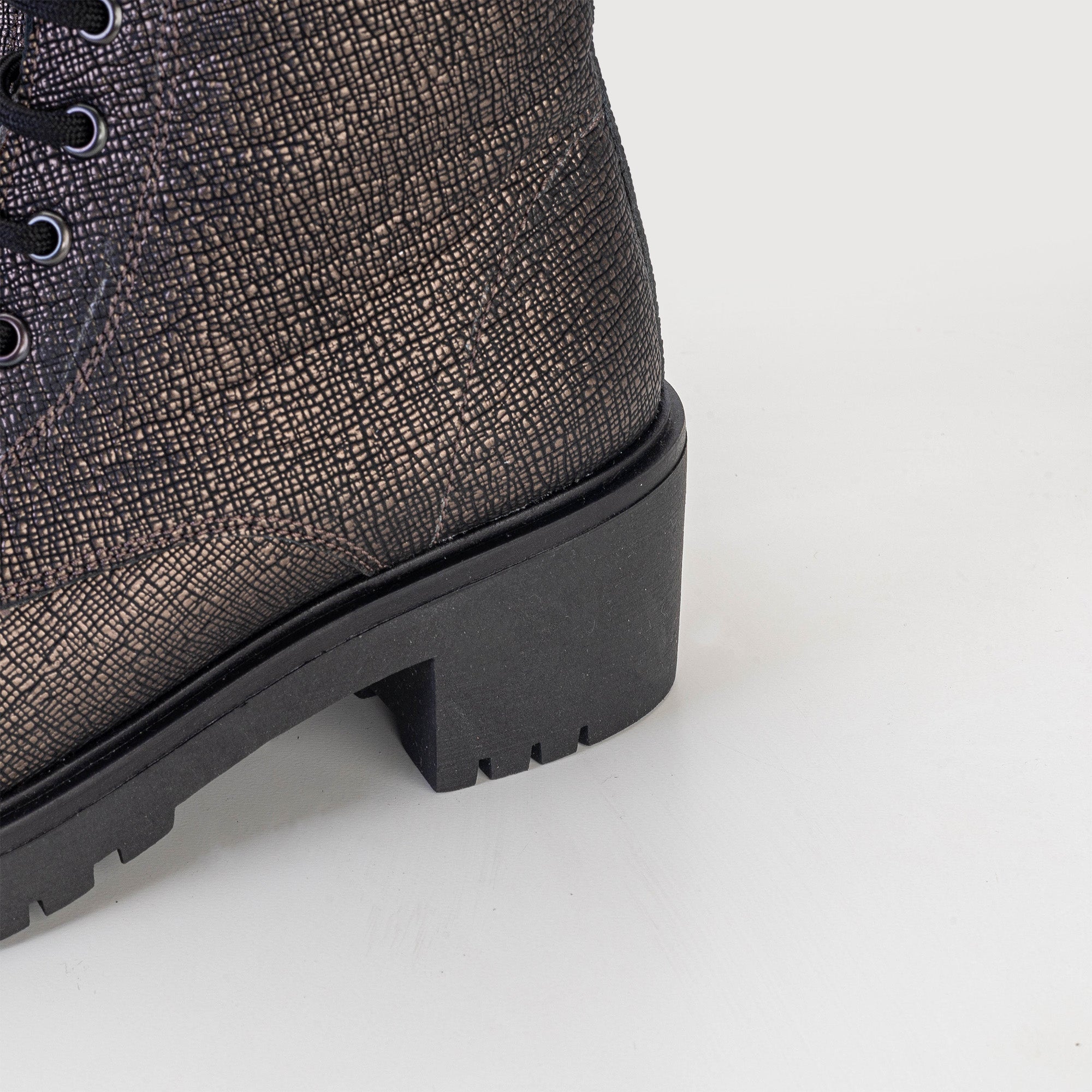 Volzak 3033 Grained Copper Leather Ankle Boot
