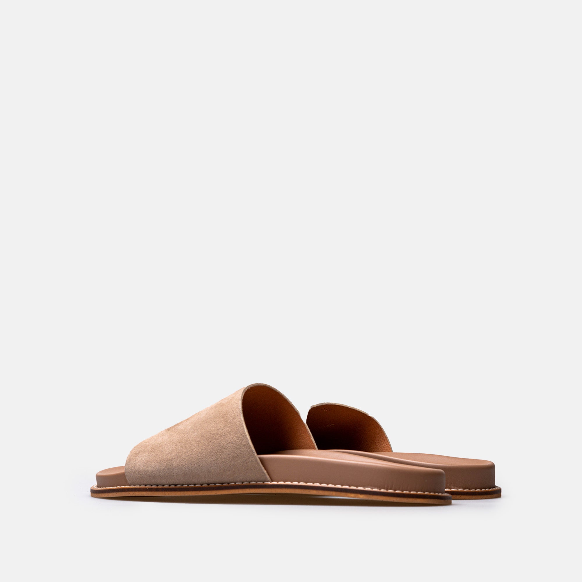 Volzak 521 Sandale en daim Beige