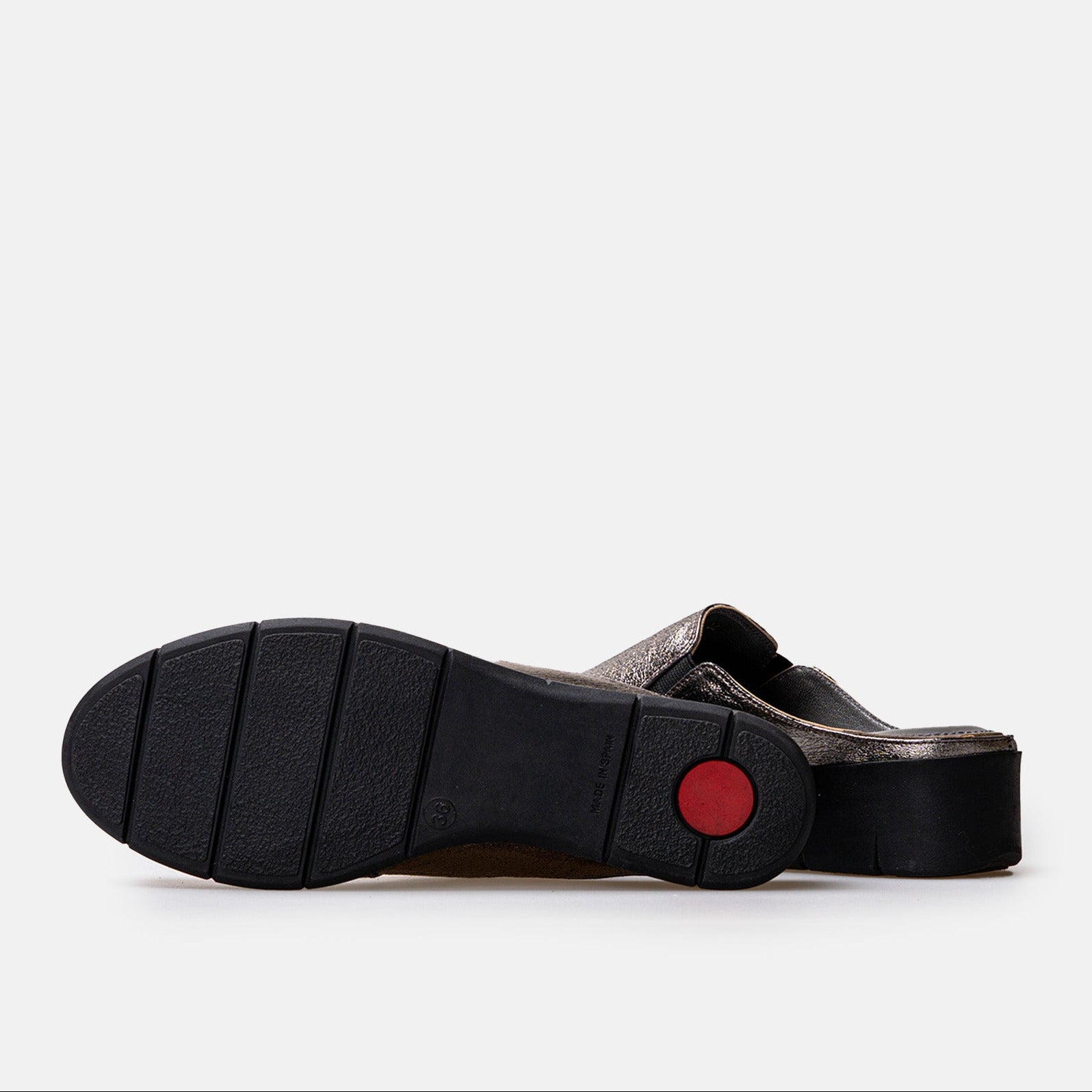 Volzak 06 Platinum Leather Clog