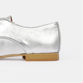 Volzak 125 Silver Leather Shoe