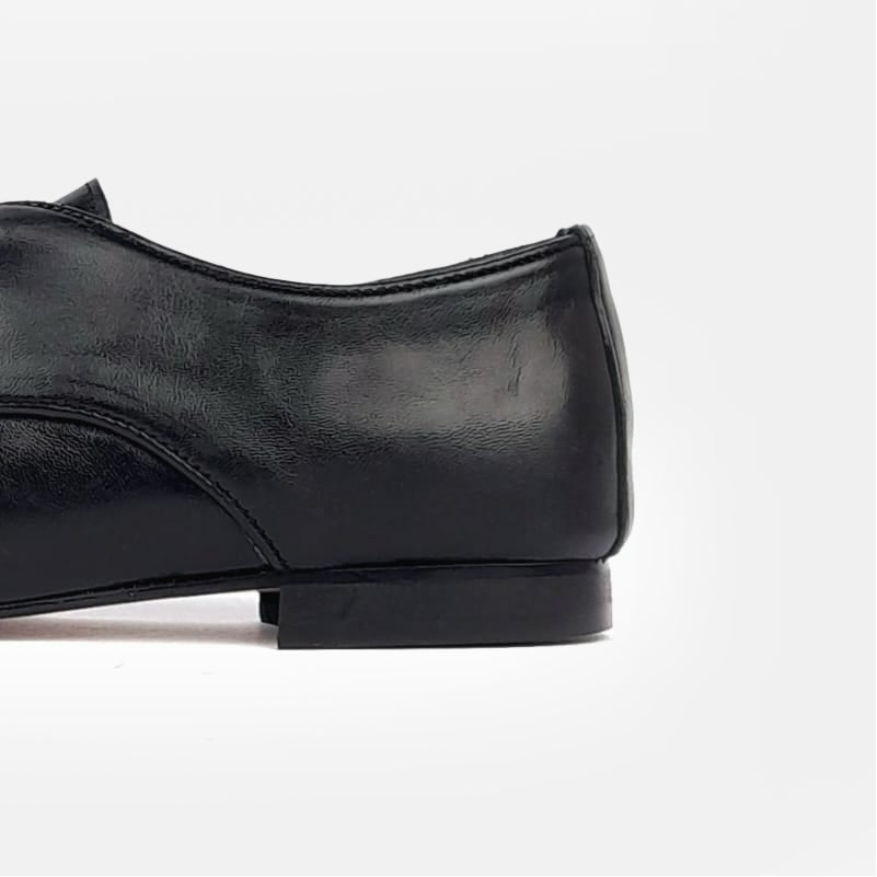 Volzak 125 Black Leather Shoe