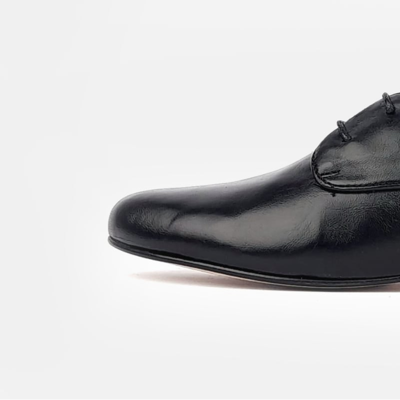 Volzak 125 Black Leather Shoe