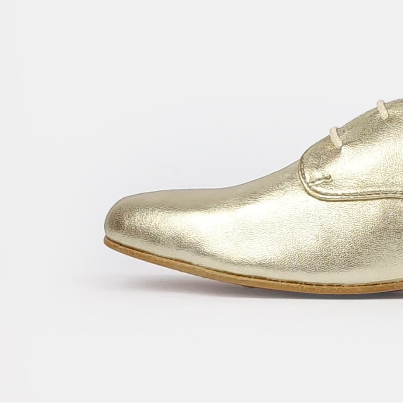 Volzak 125 Gold Leather Shoe