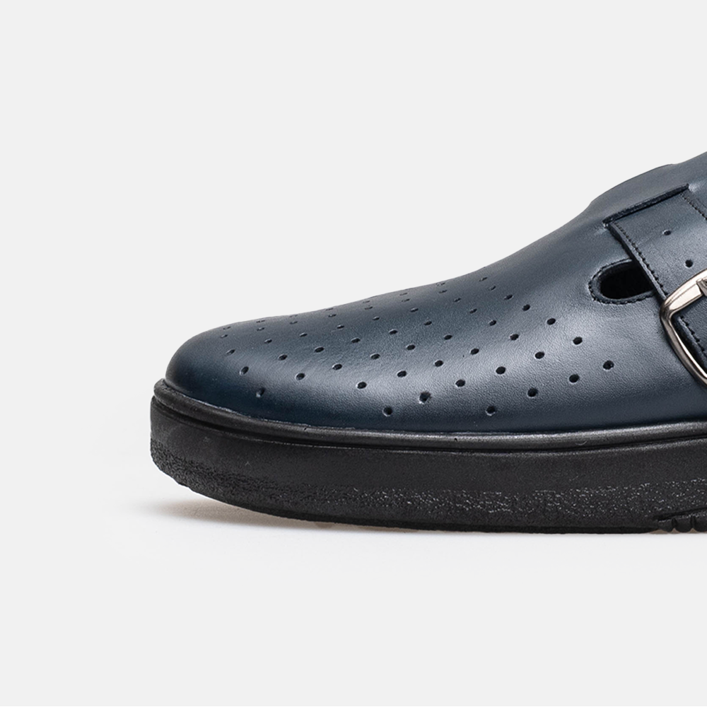Volzak 5401 Blue Leather Clog