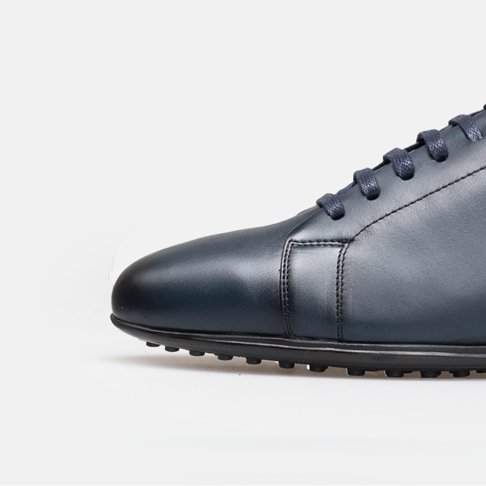 Volzak 5404 leather shoe Blue