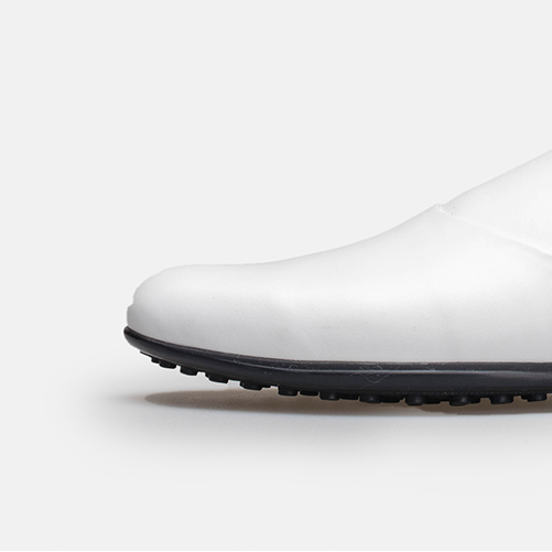 Volzak 5402 White Leather Mule