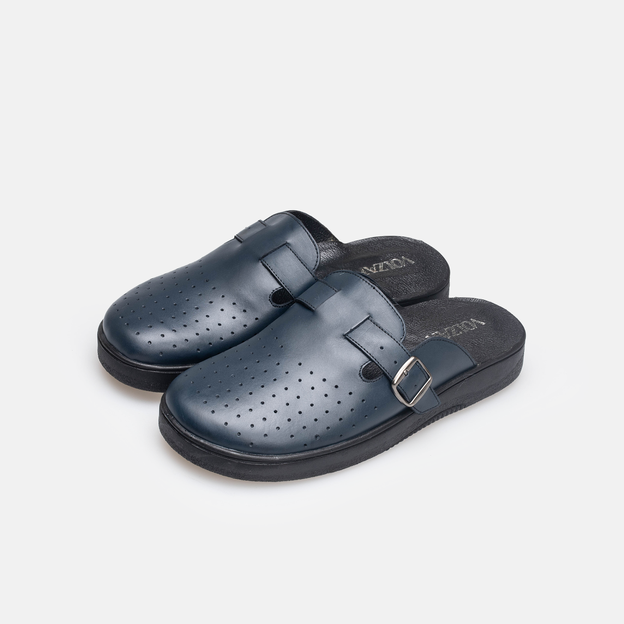 Volzak 5401 Blue Leather Clog