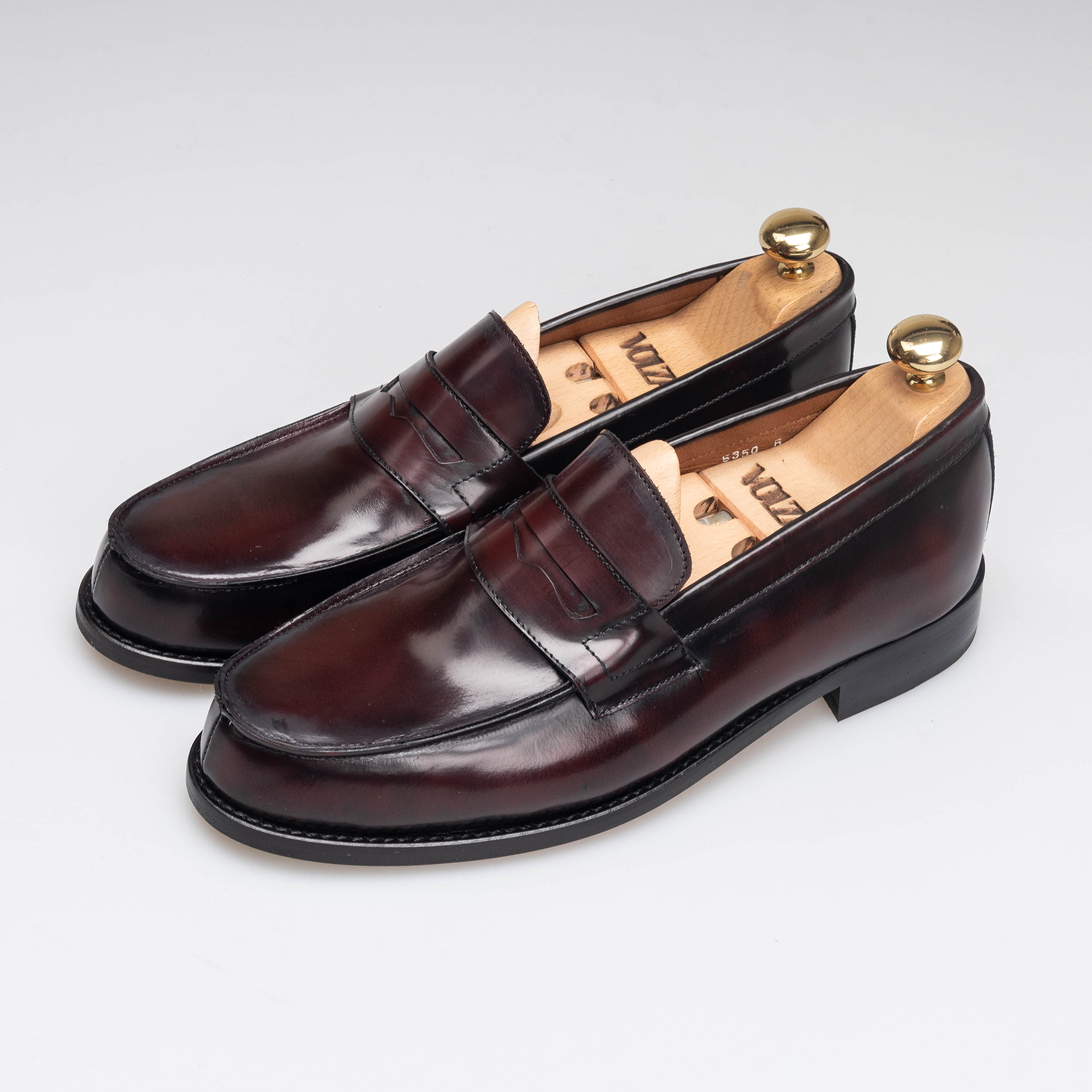 Volzak 5350 Bordeaux Demaskable Leather Shoe