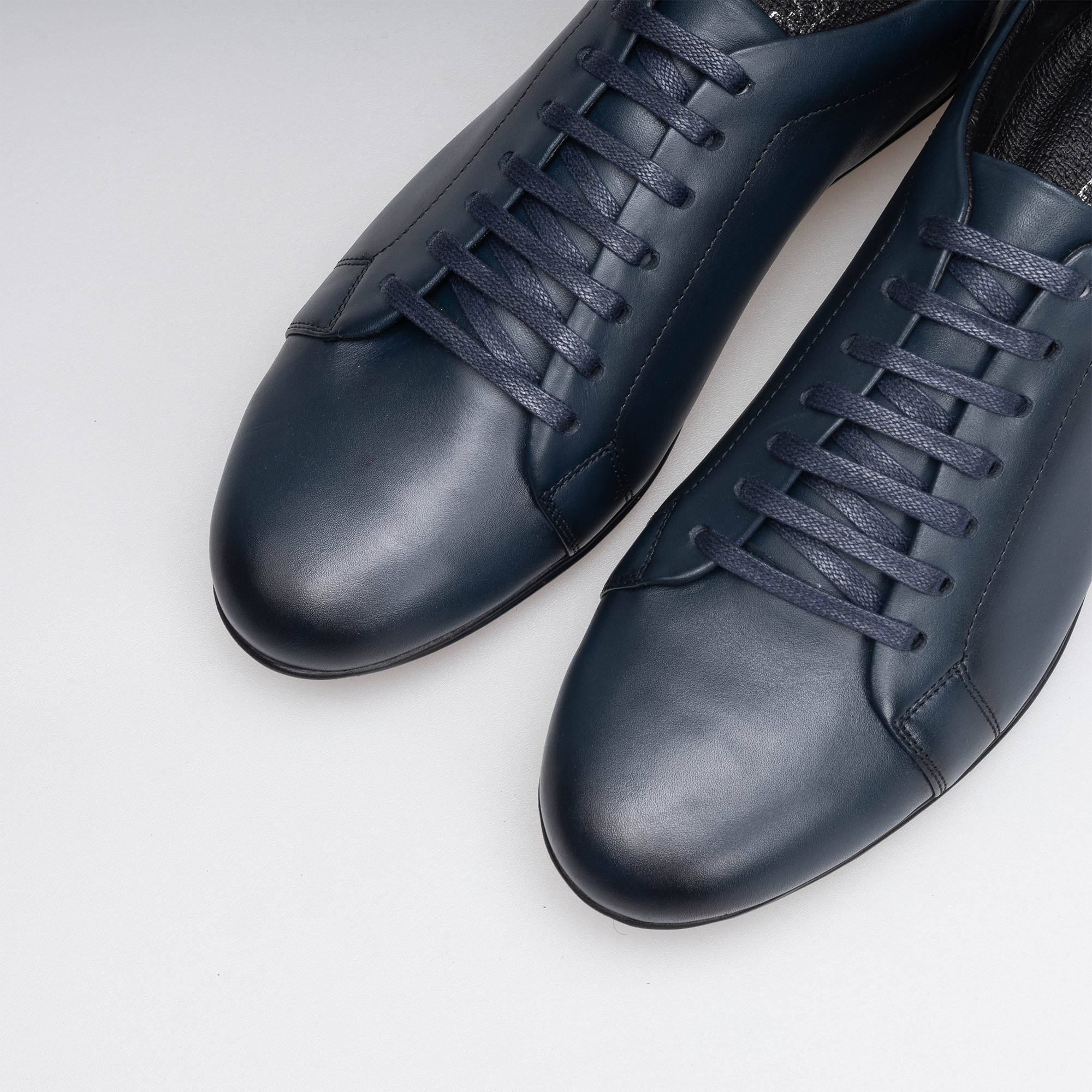 Volzak 5404 leather shoe Blue