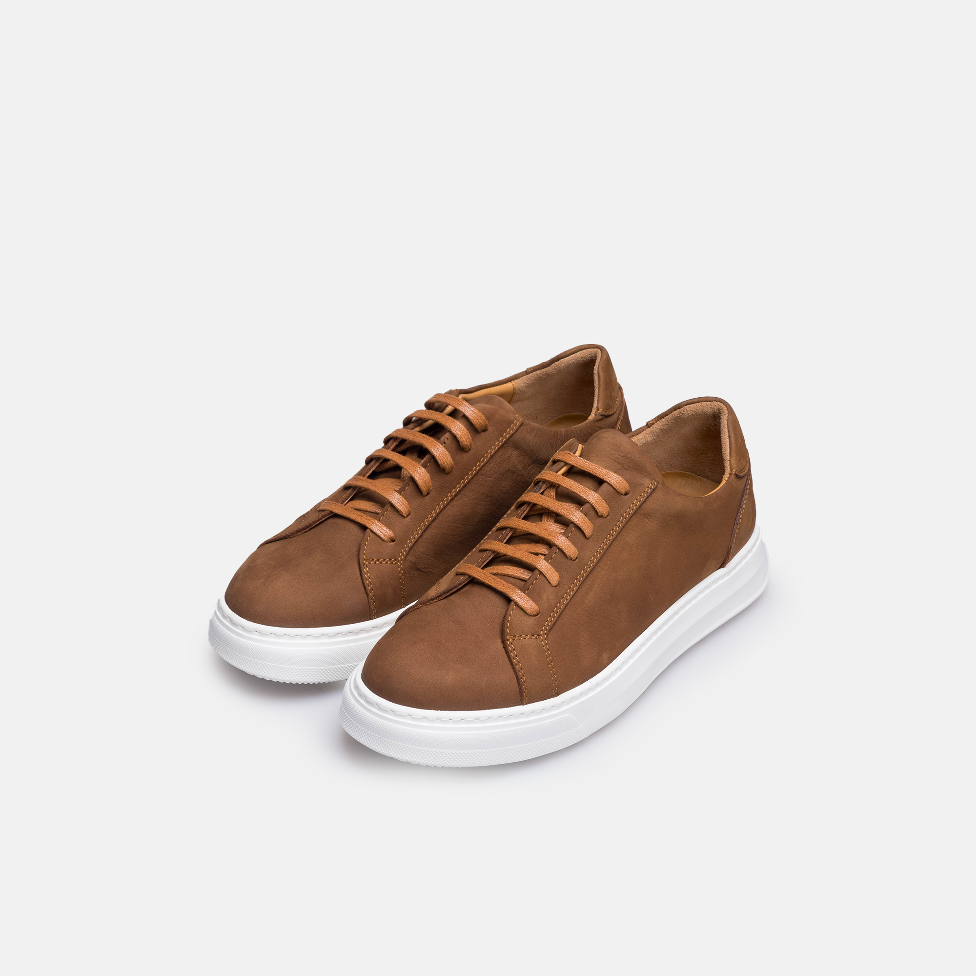 Volzak 6041 Basket en nubuck Camel