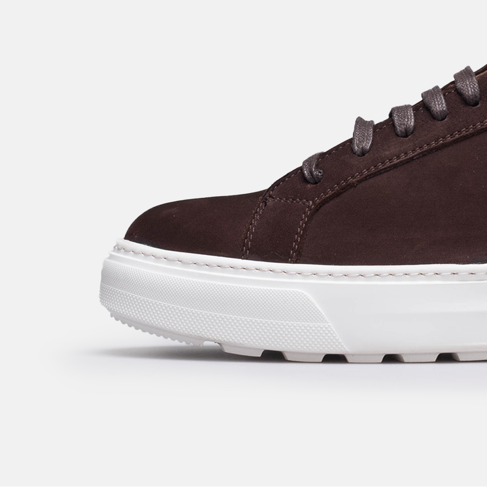 Volzak 6041 Nubuck sneaker Brown
