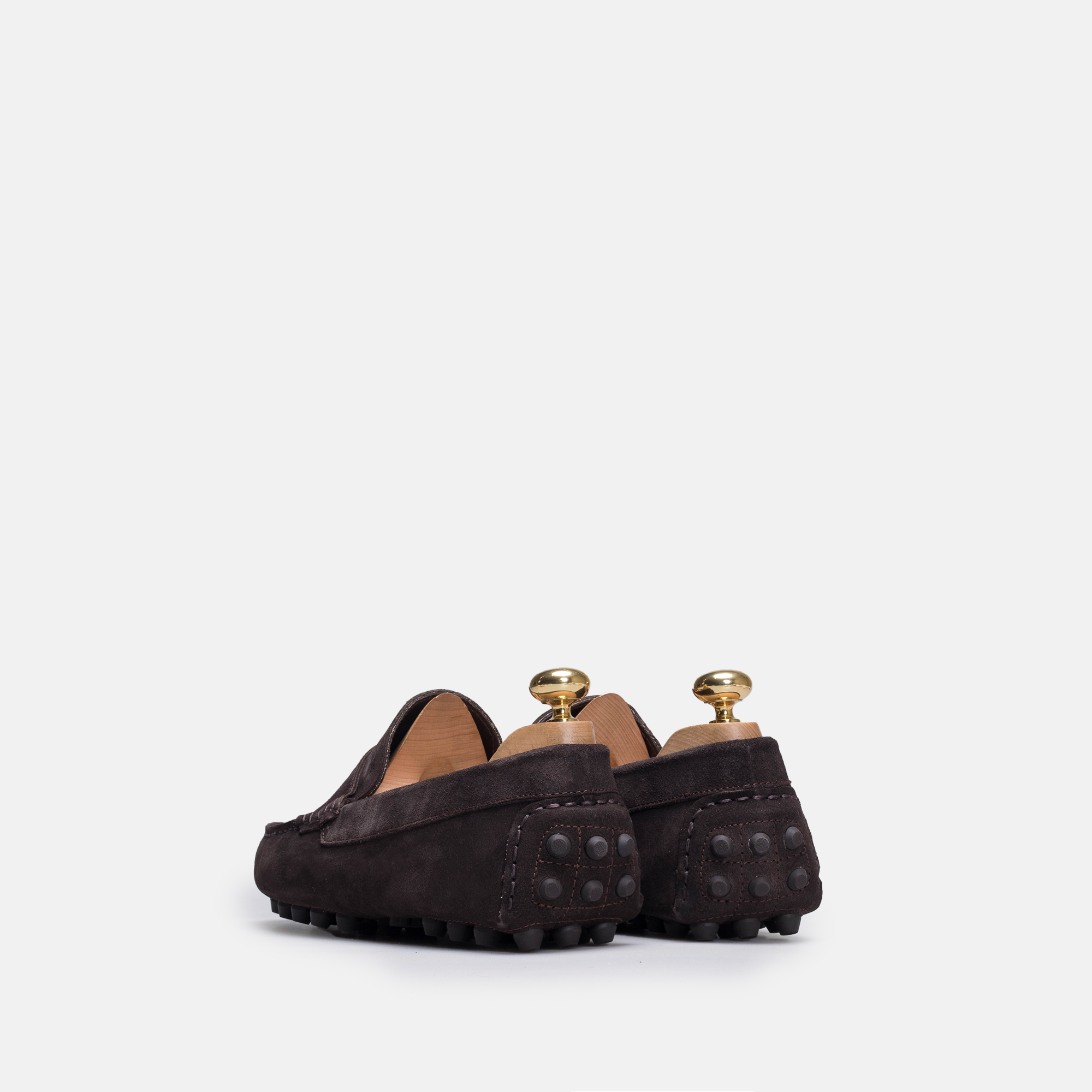 Volzak 2000 Mocassin en daim Marron