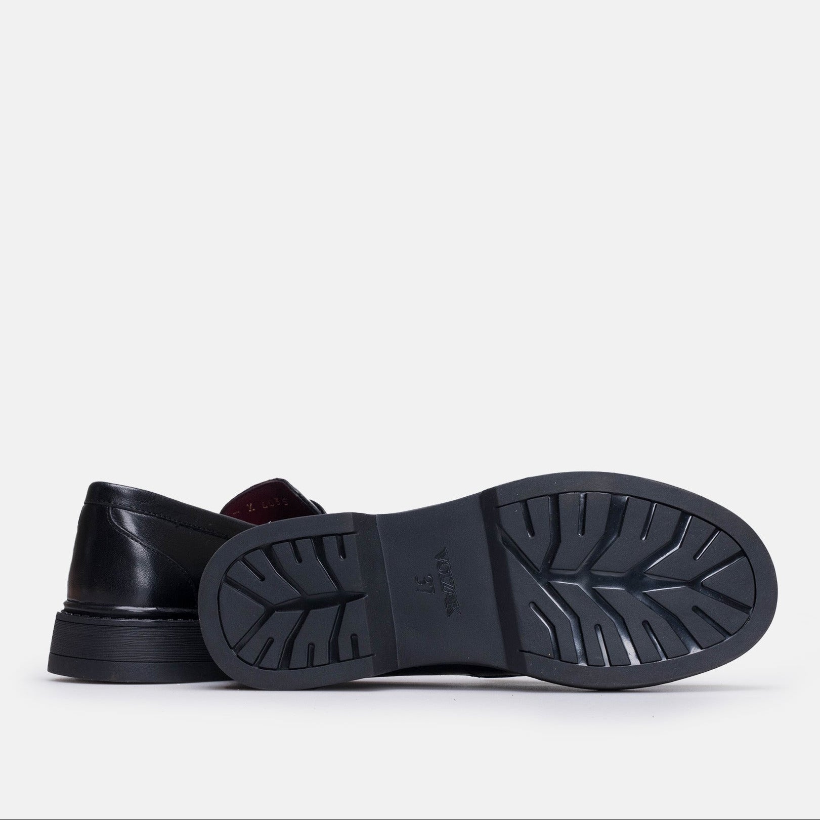 Volzak 6035 Black Leather Shoe