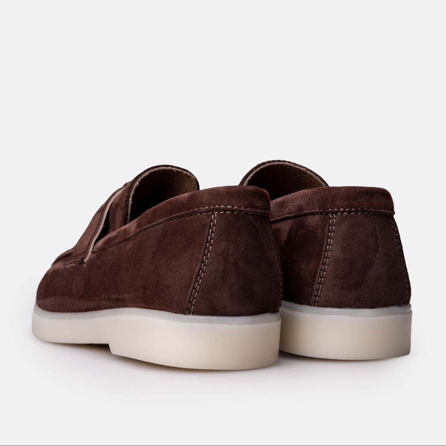 Volzak 279 Mocassin en daim Marron