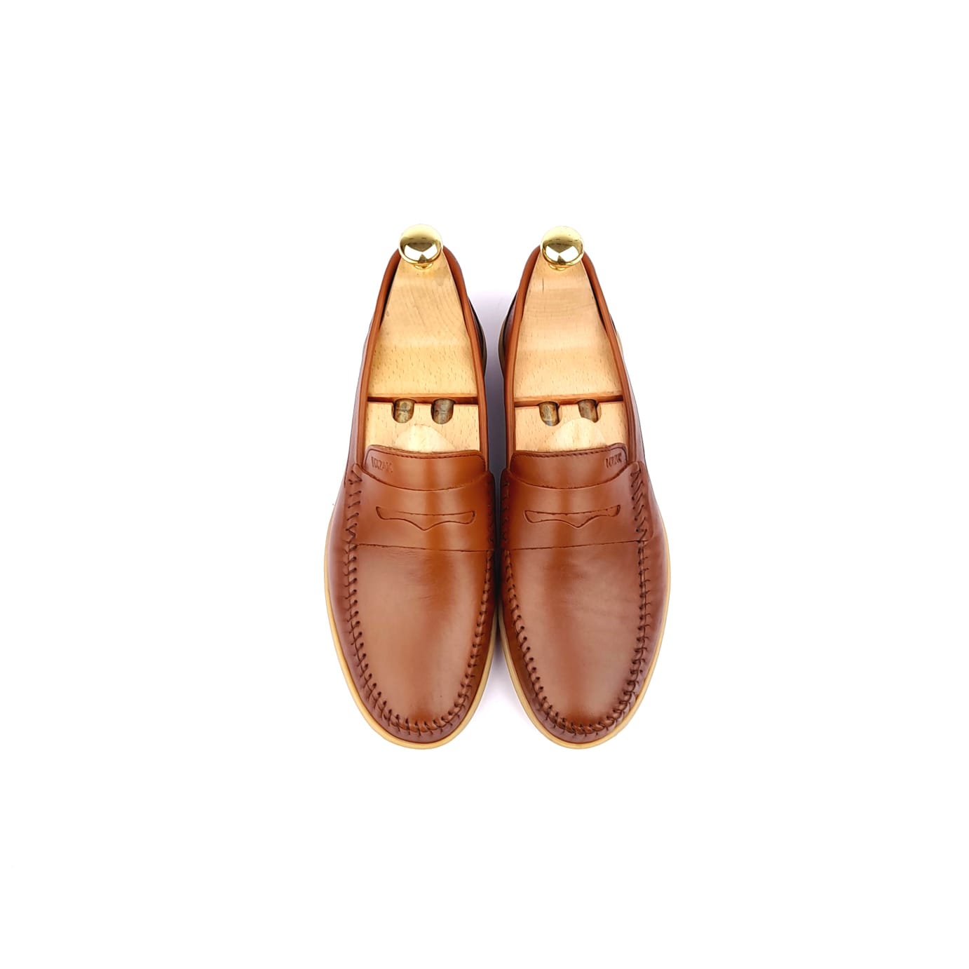Volzak 07 Mocassin en cuir Camel