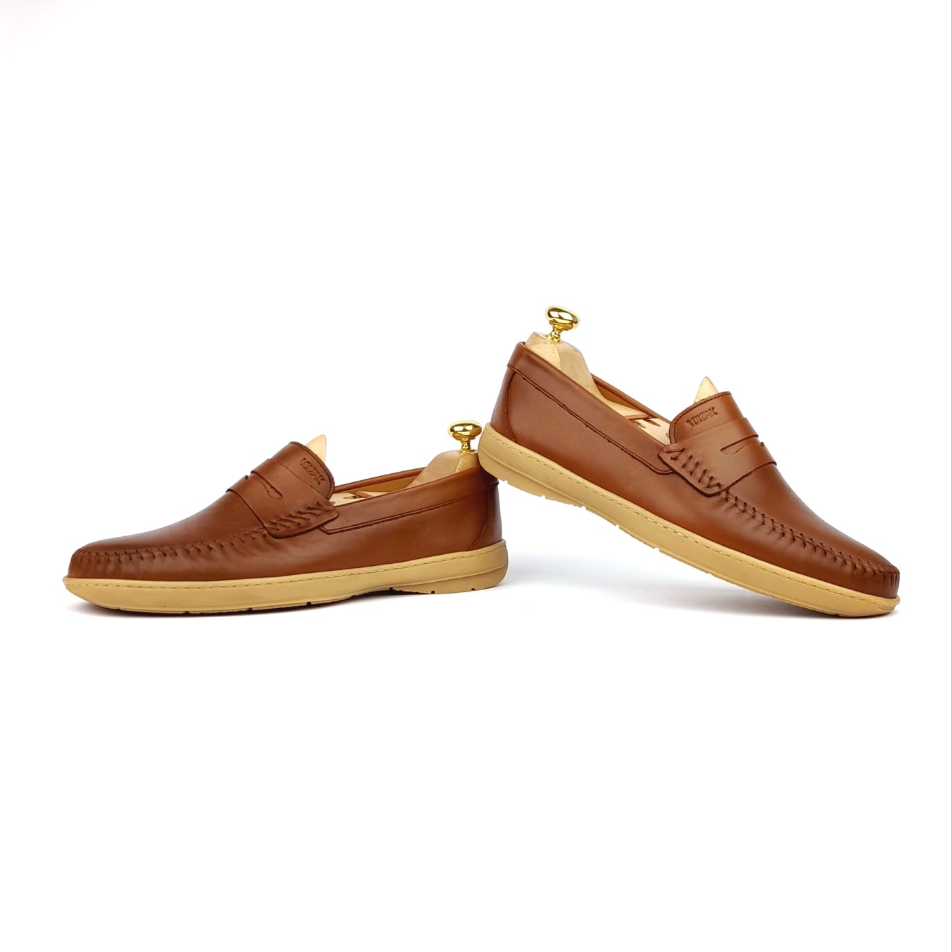 Volzak 07 Mocassin en cuir Camel