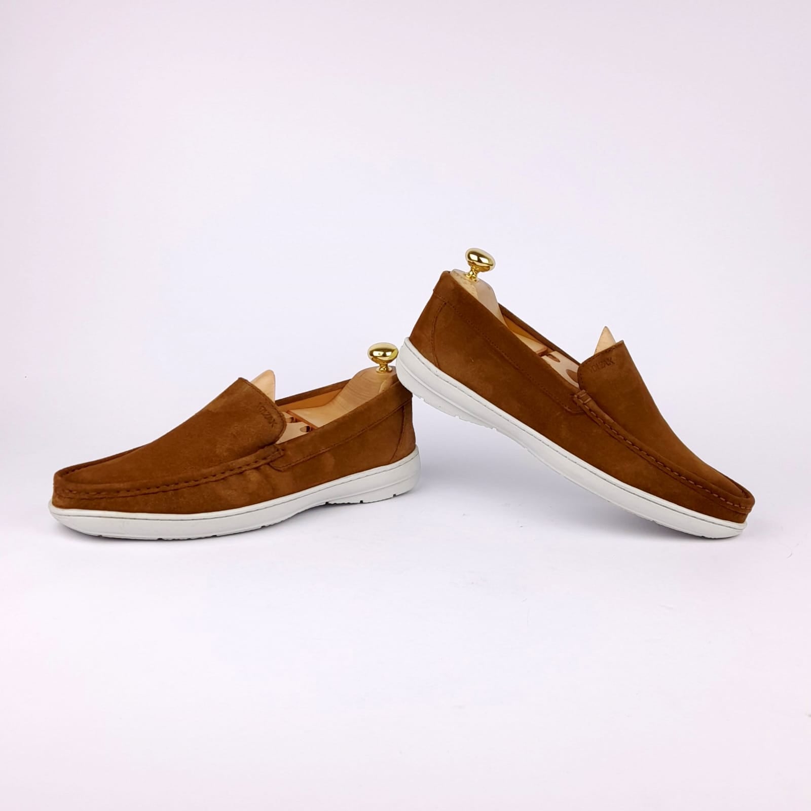 Volzak 03 Mocassin en daim Camel