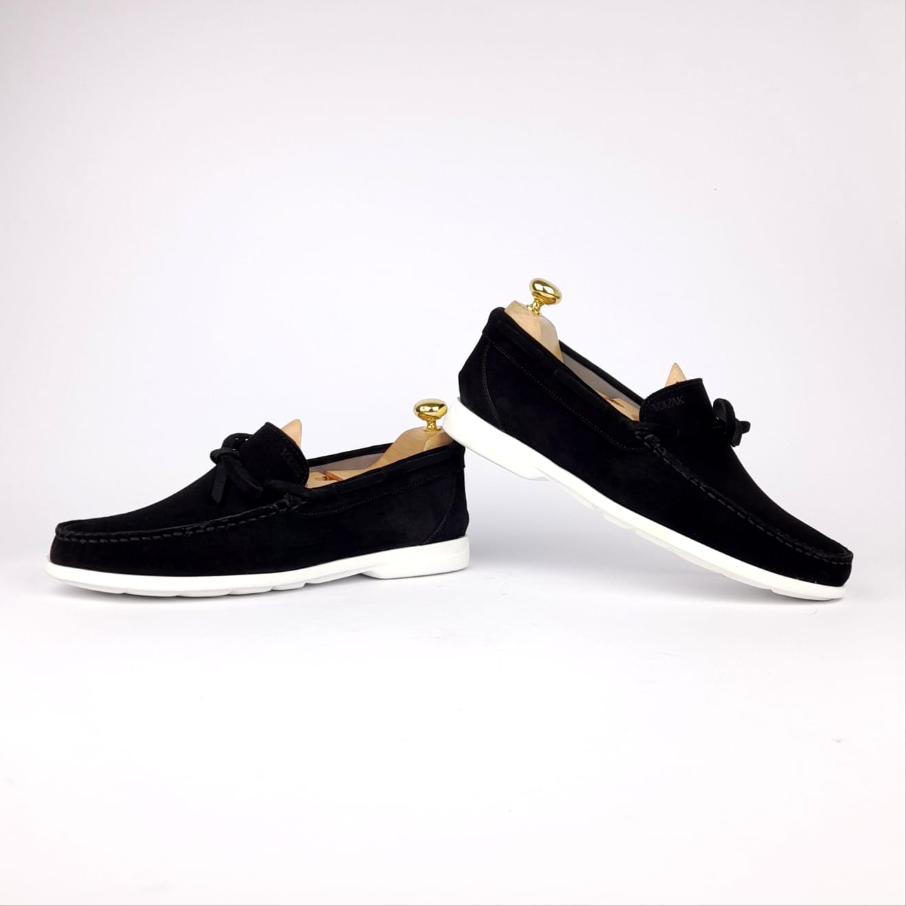 Volzak 05 Mocassin en daim Noir