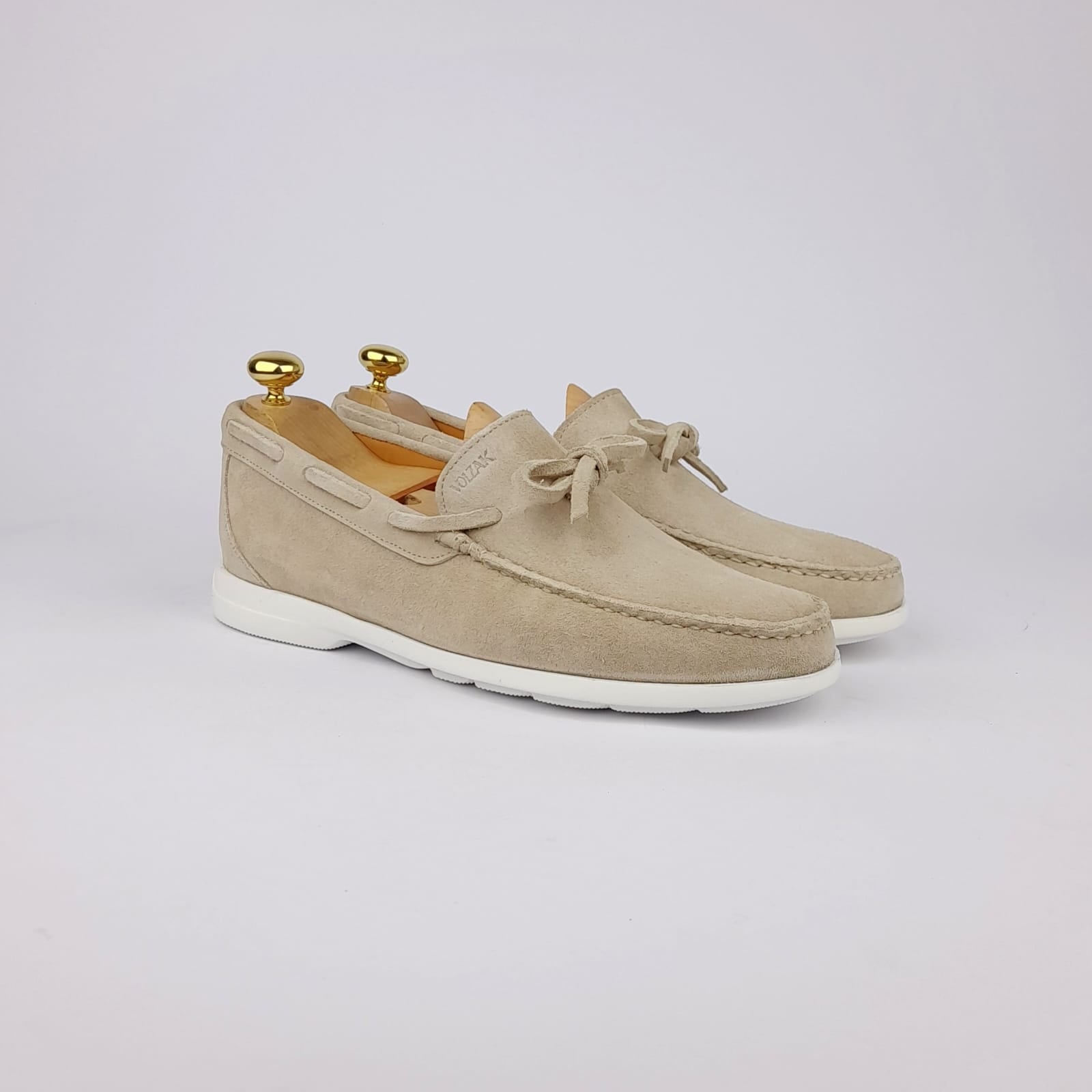 Volzak 05 Mocassin en daim Beige