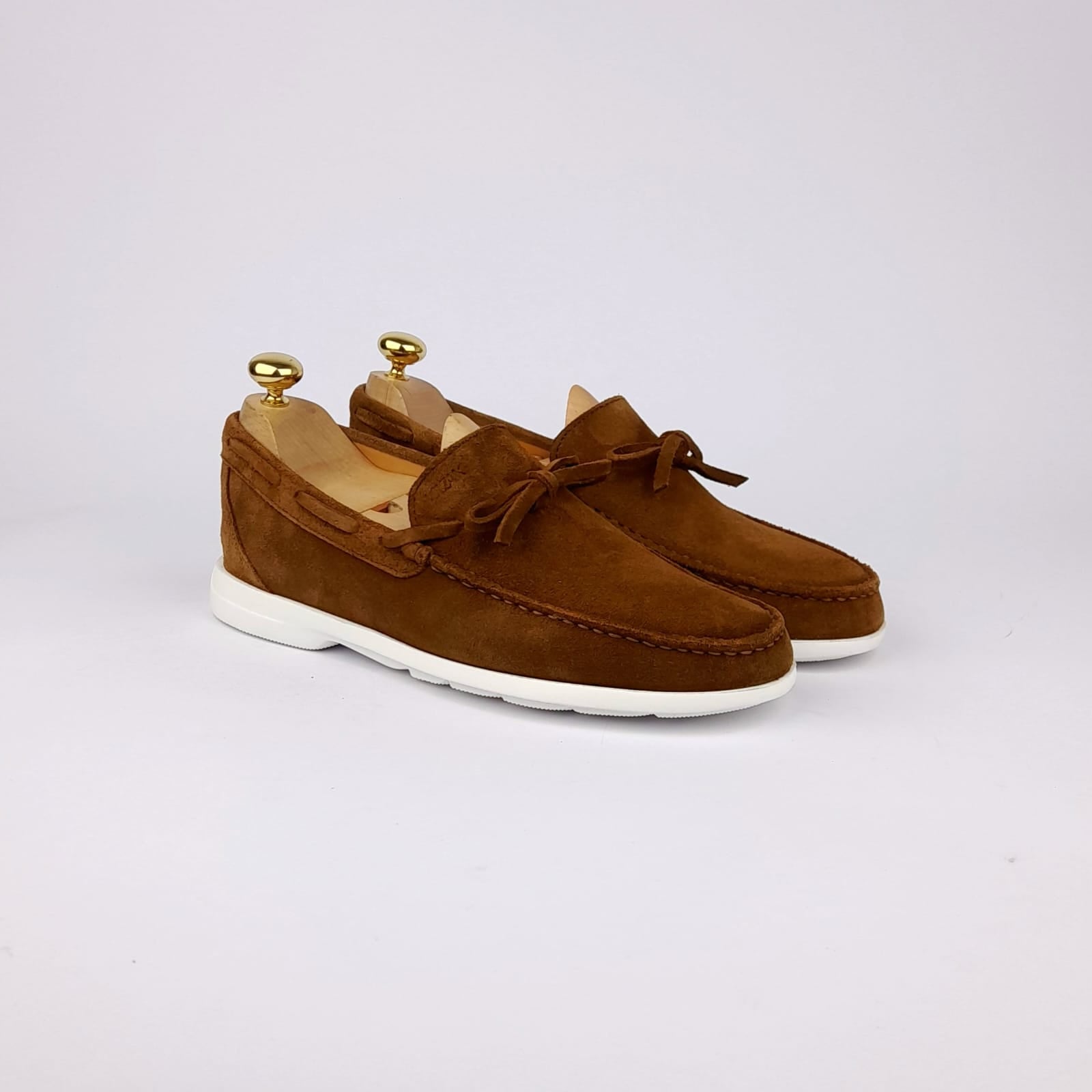 Volzak 05 Mocassin en daim Camel
