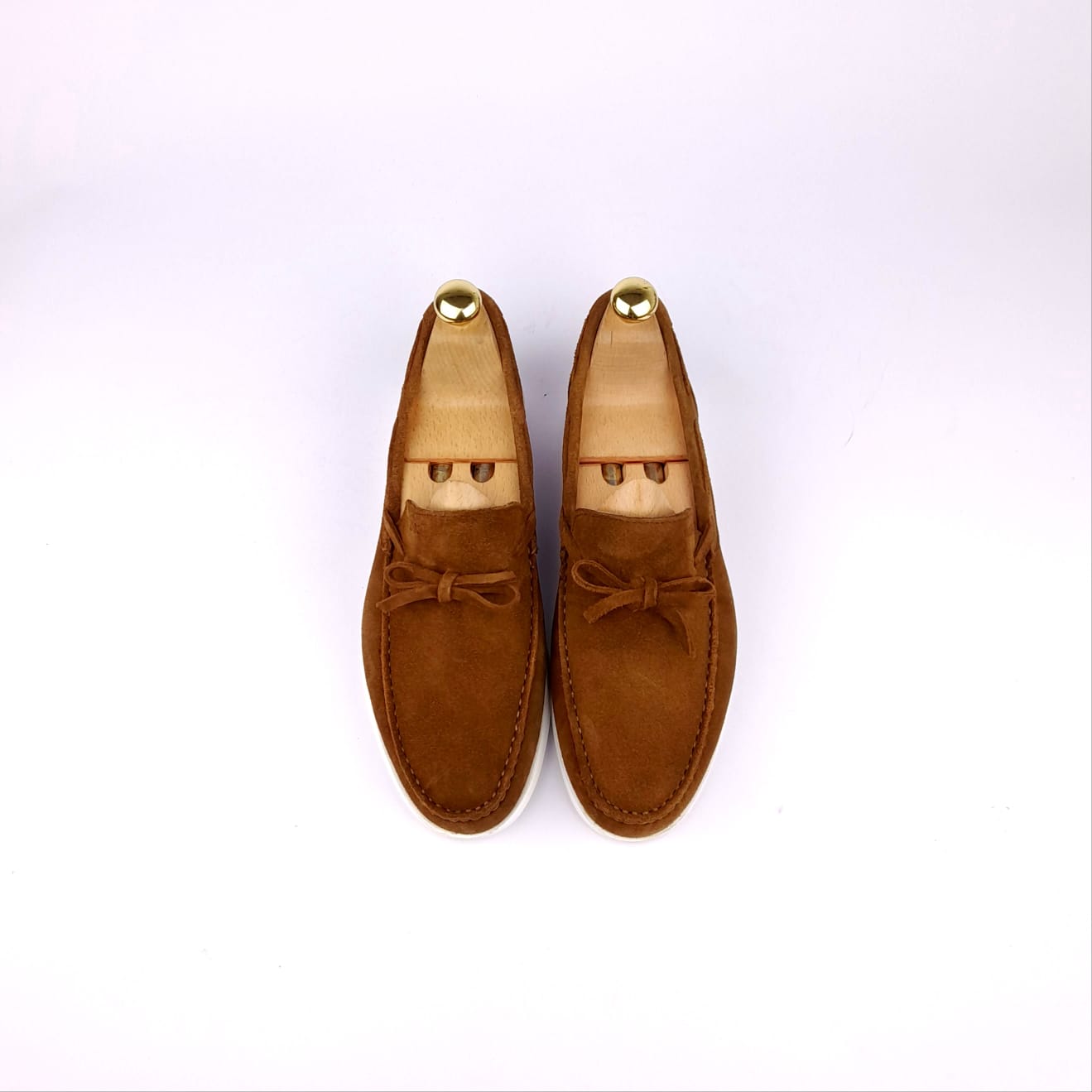 Volzak 05 Camel suede loafer