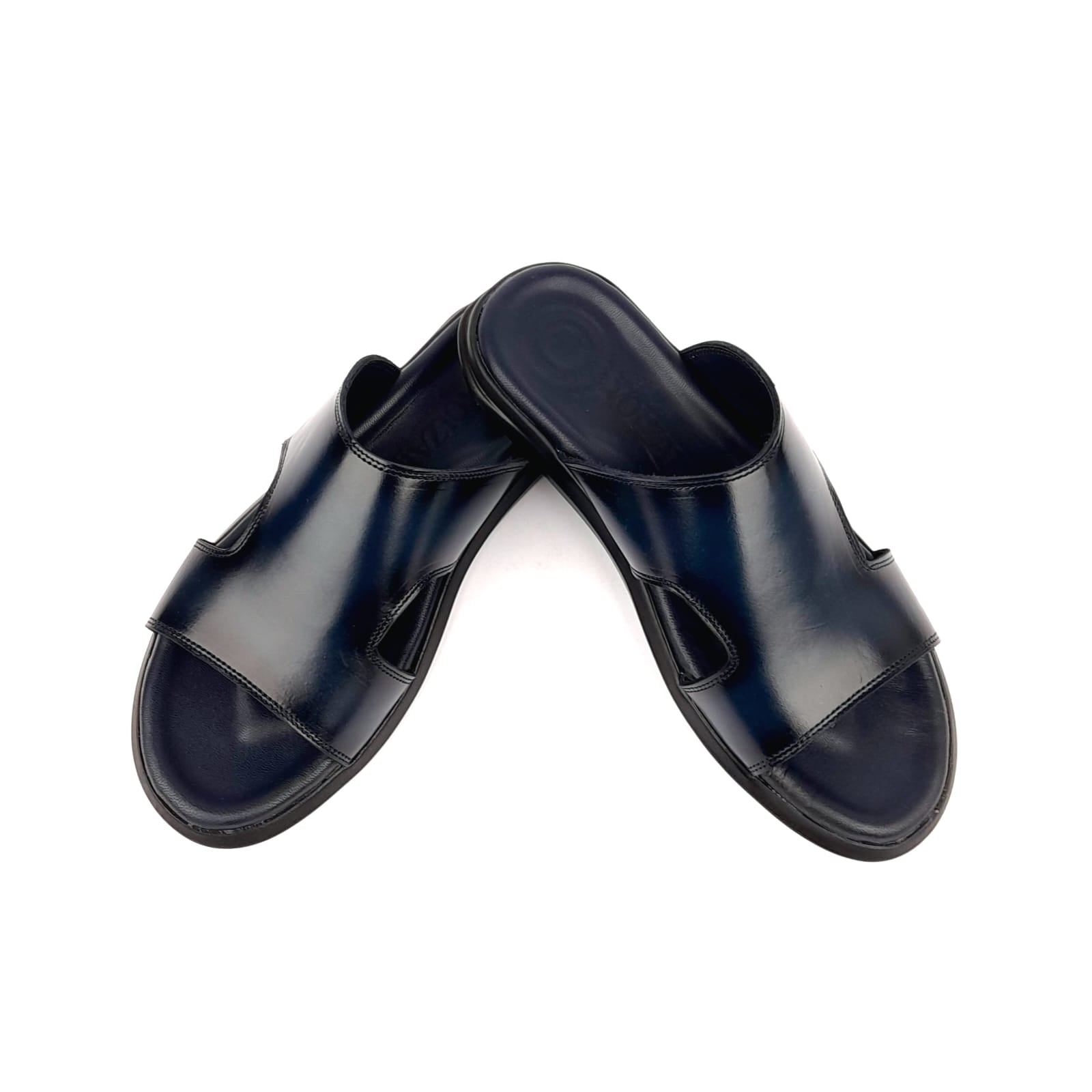 Volzak 5133 Sandale en cuir bleu