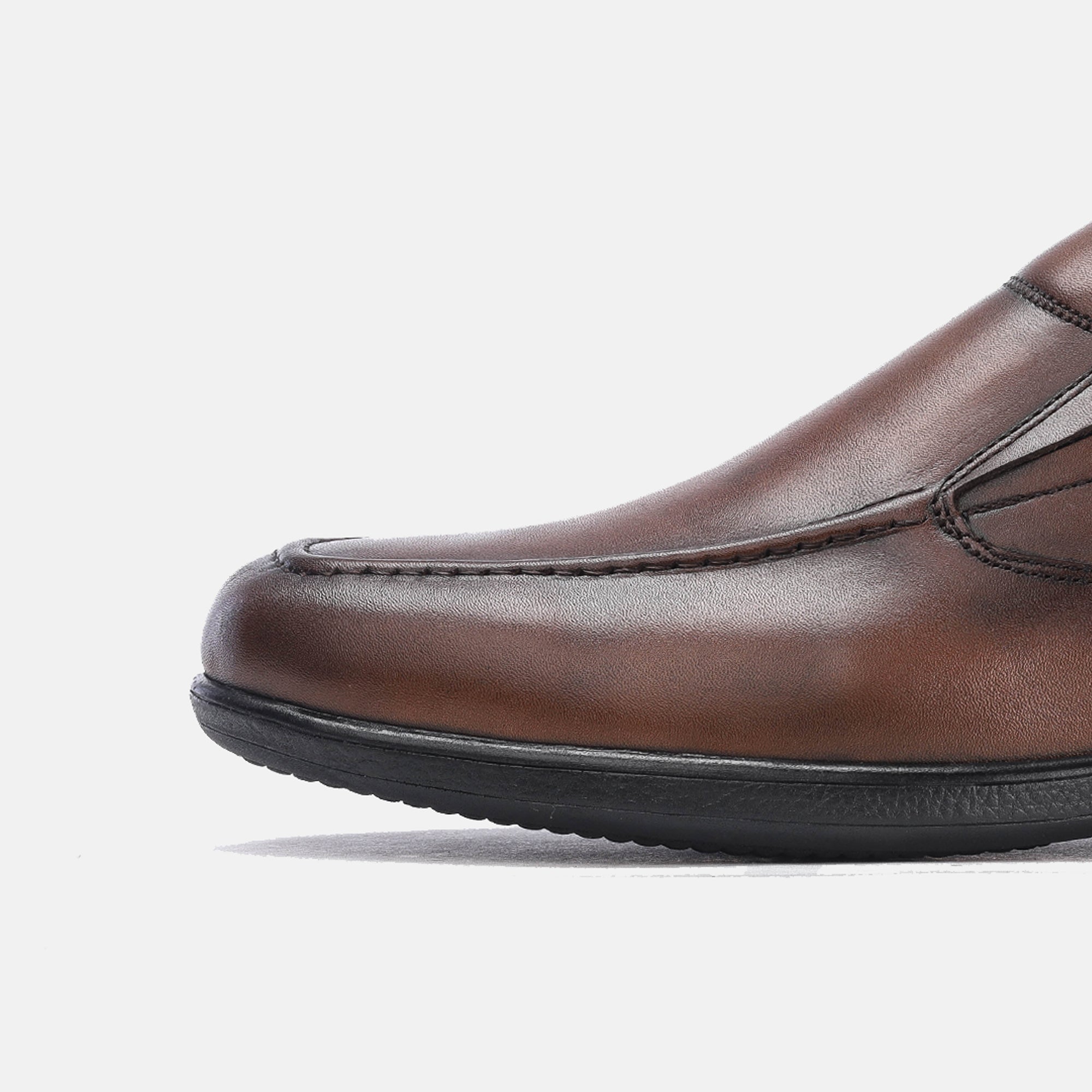 Volzak 5163 chaussure cuir marron vintage