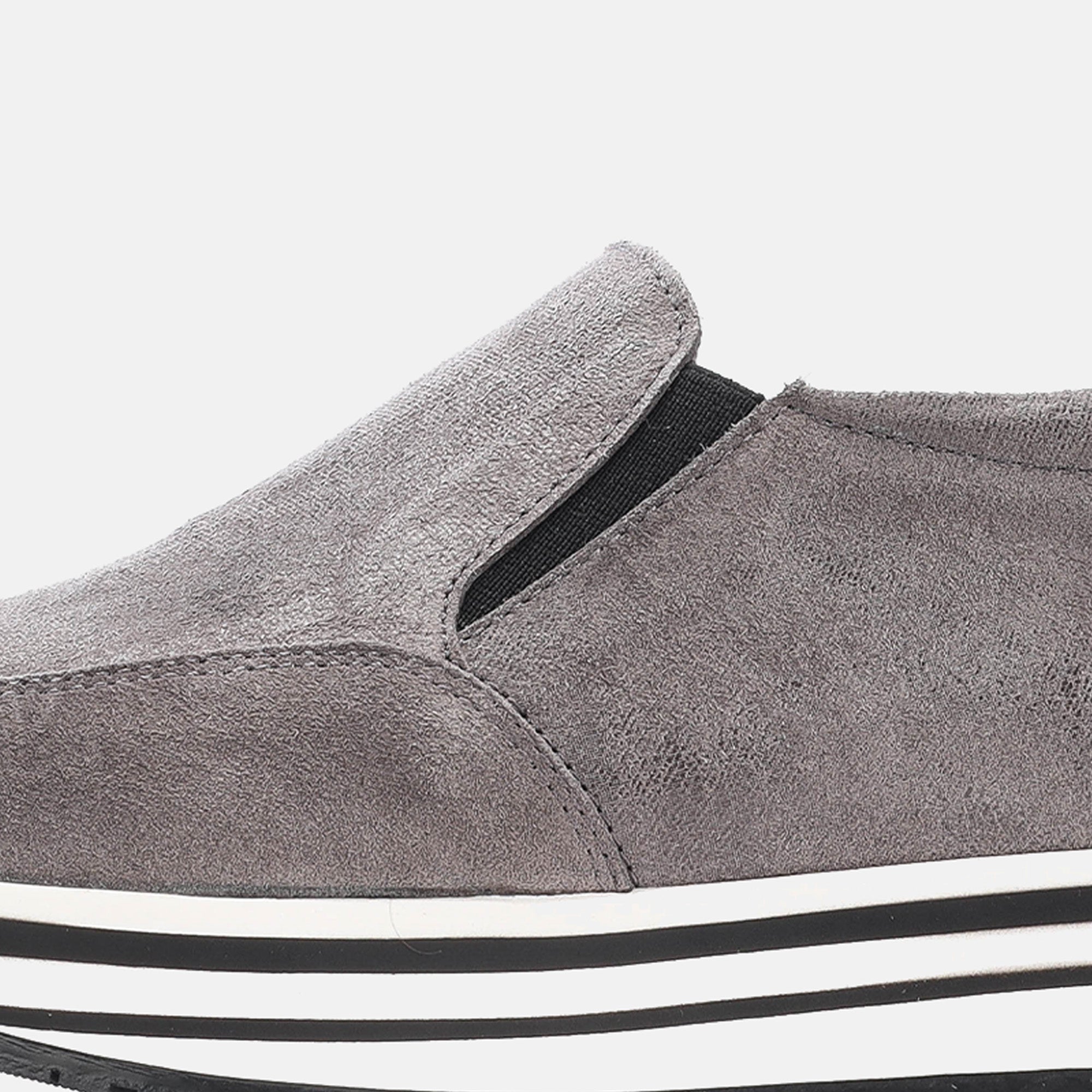 Volzak 66 Basket en daim Gris