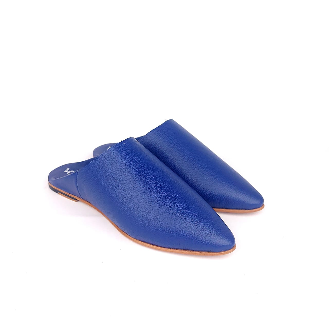 Volzak 102 Balgha de luxe en cuir Bleu bic