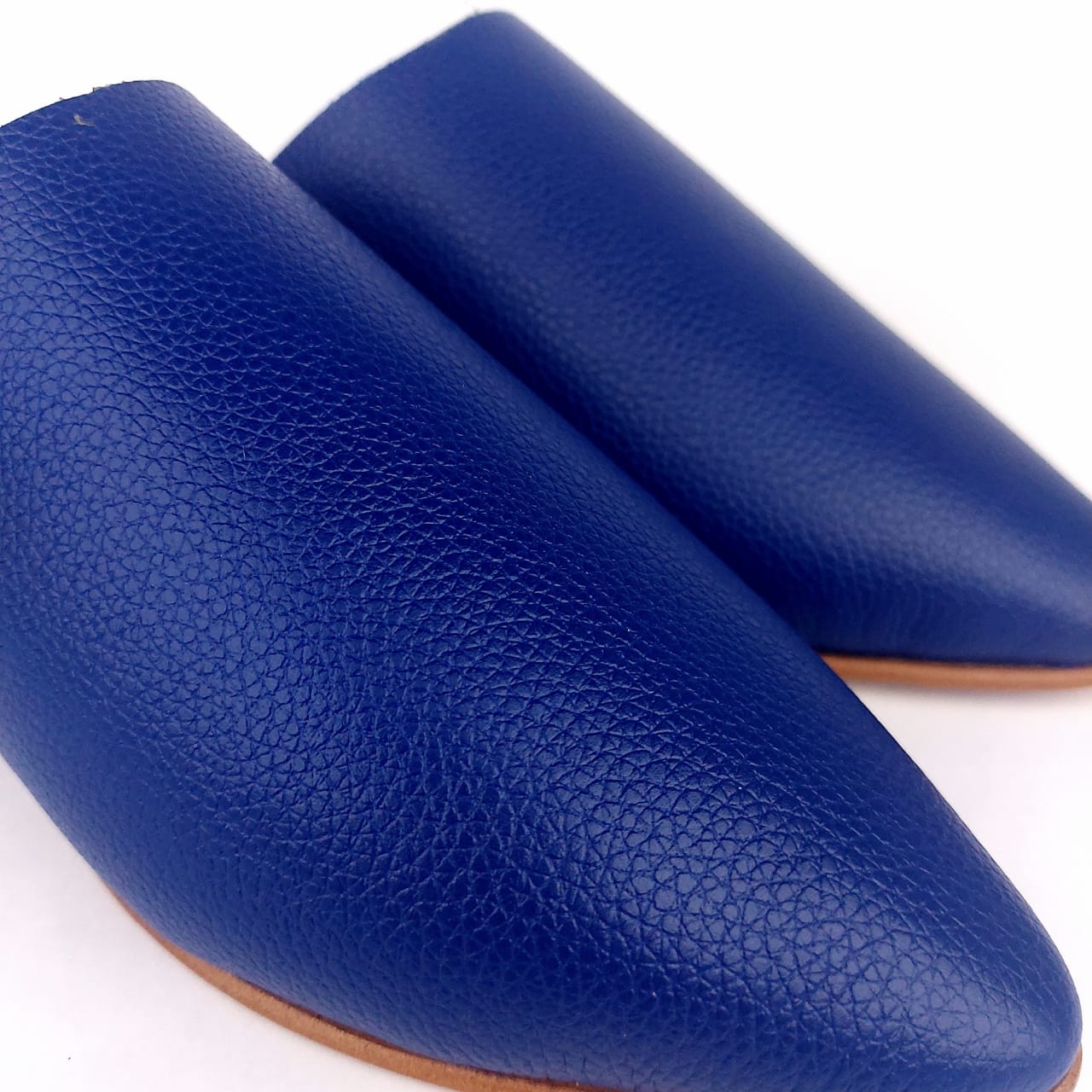 Volzak 102 Balgha de luxe en cuir Bleu bic