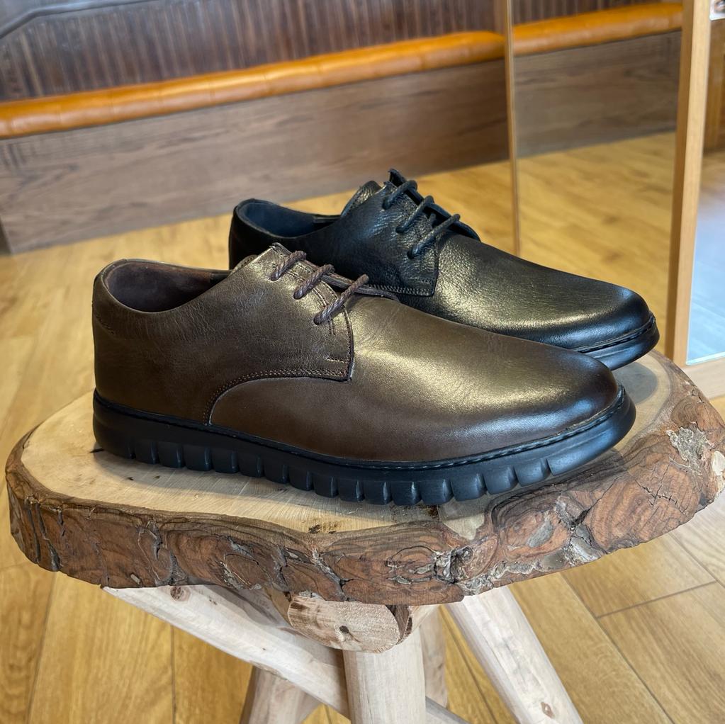 Volzak 6086 Chaussure en cuir Marron