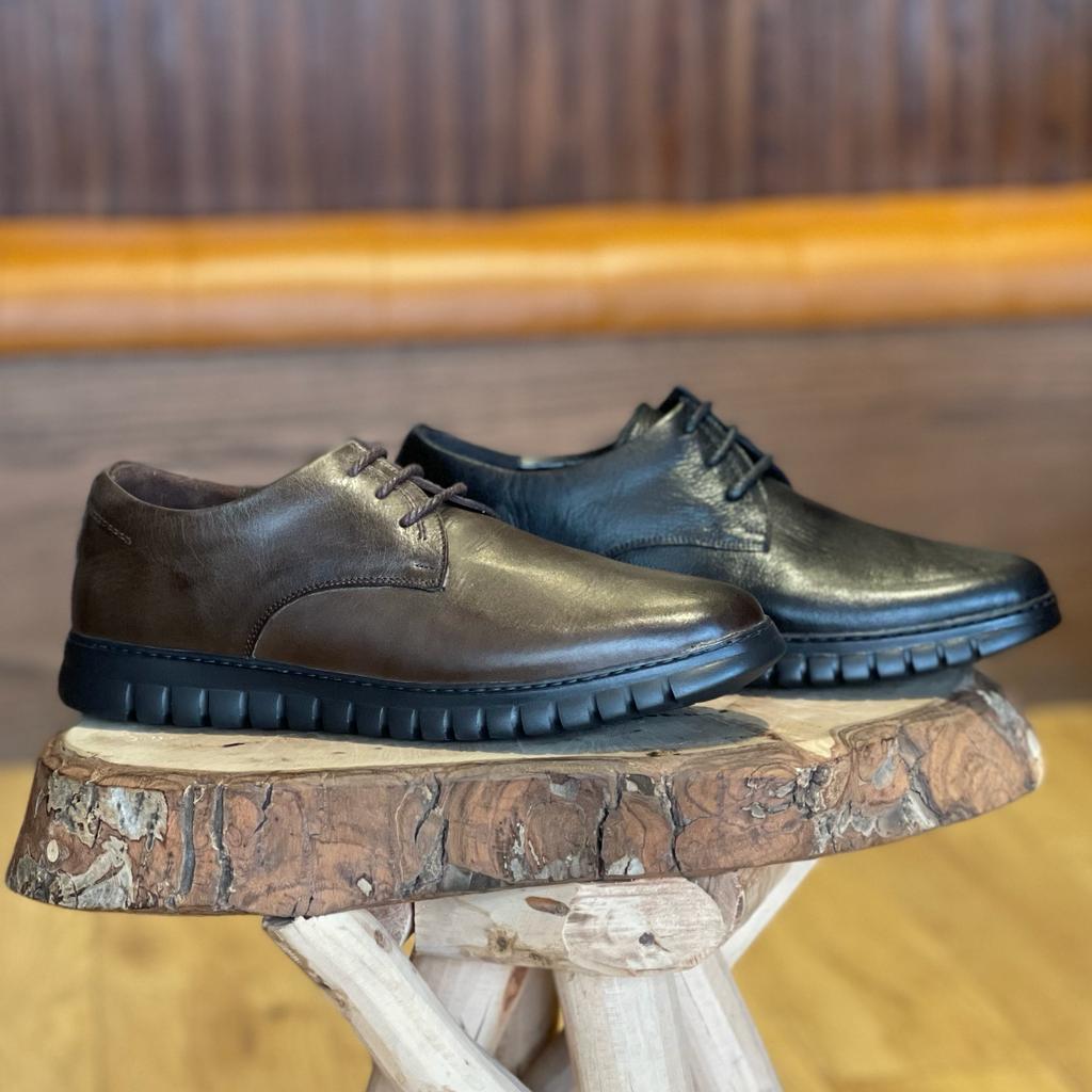 Volzak 6086 Chaussure en cuir Marron