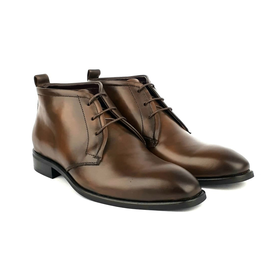 Volzak 1301 Vintage Brown Leather Ankle Boot