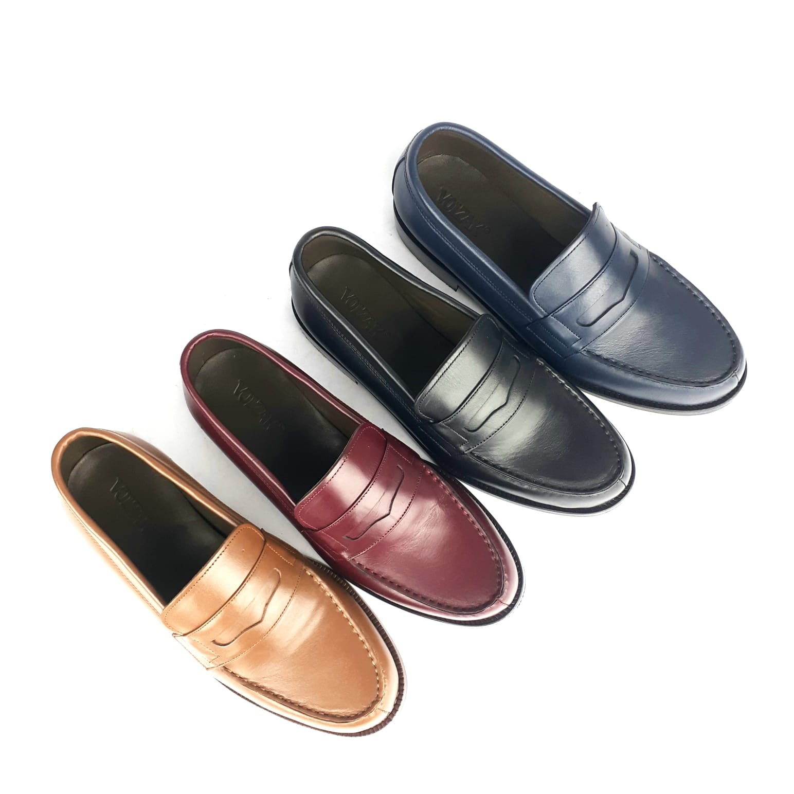 Volzak 578 Chaussure en cuir Bordeaux
