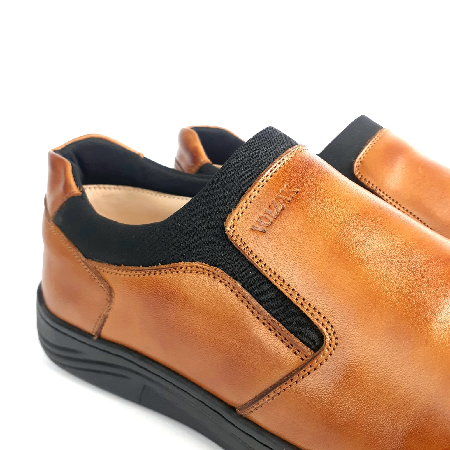 Volzak 2159 Chaussure en cuir cajou
