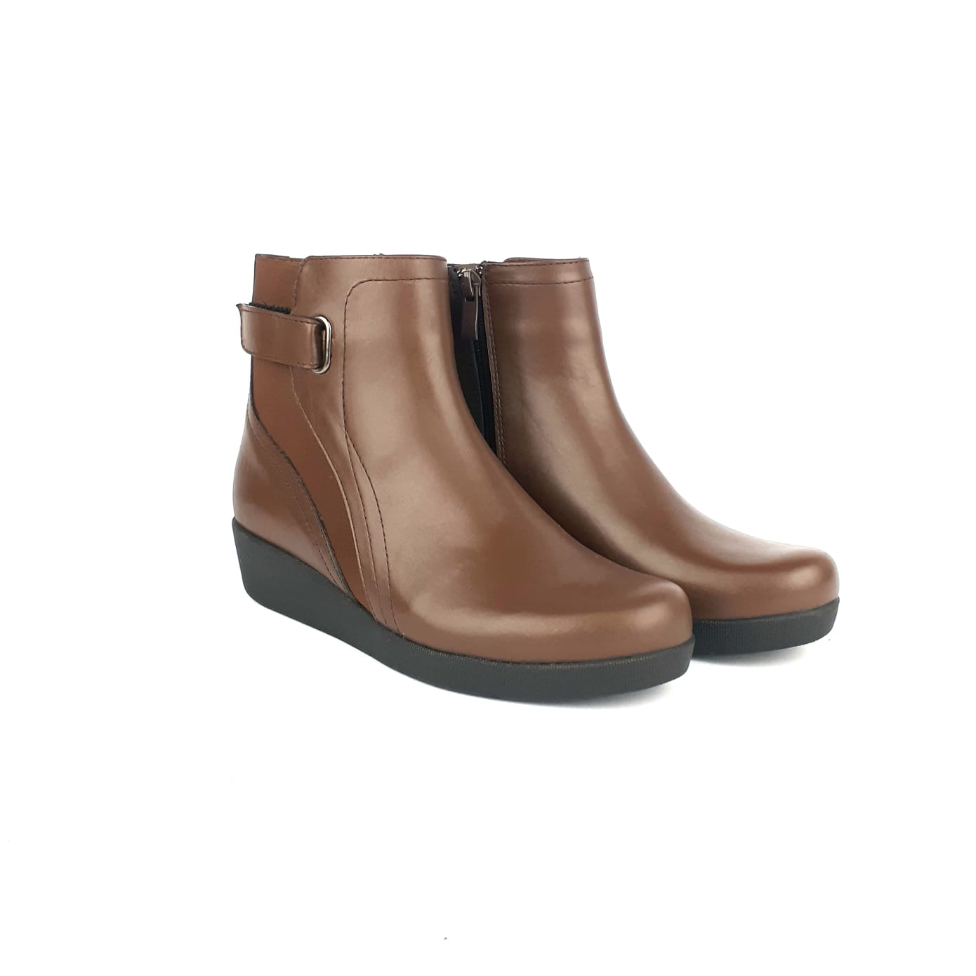 Volzak 1036 Bottine en cuir Marron