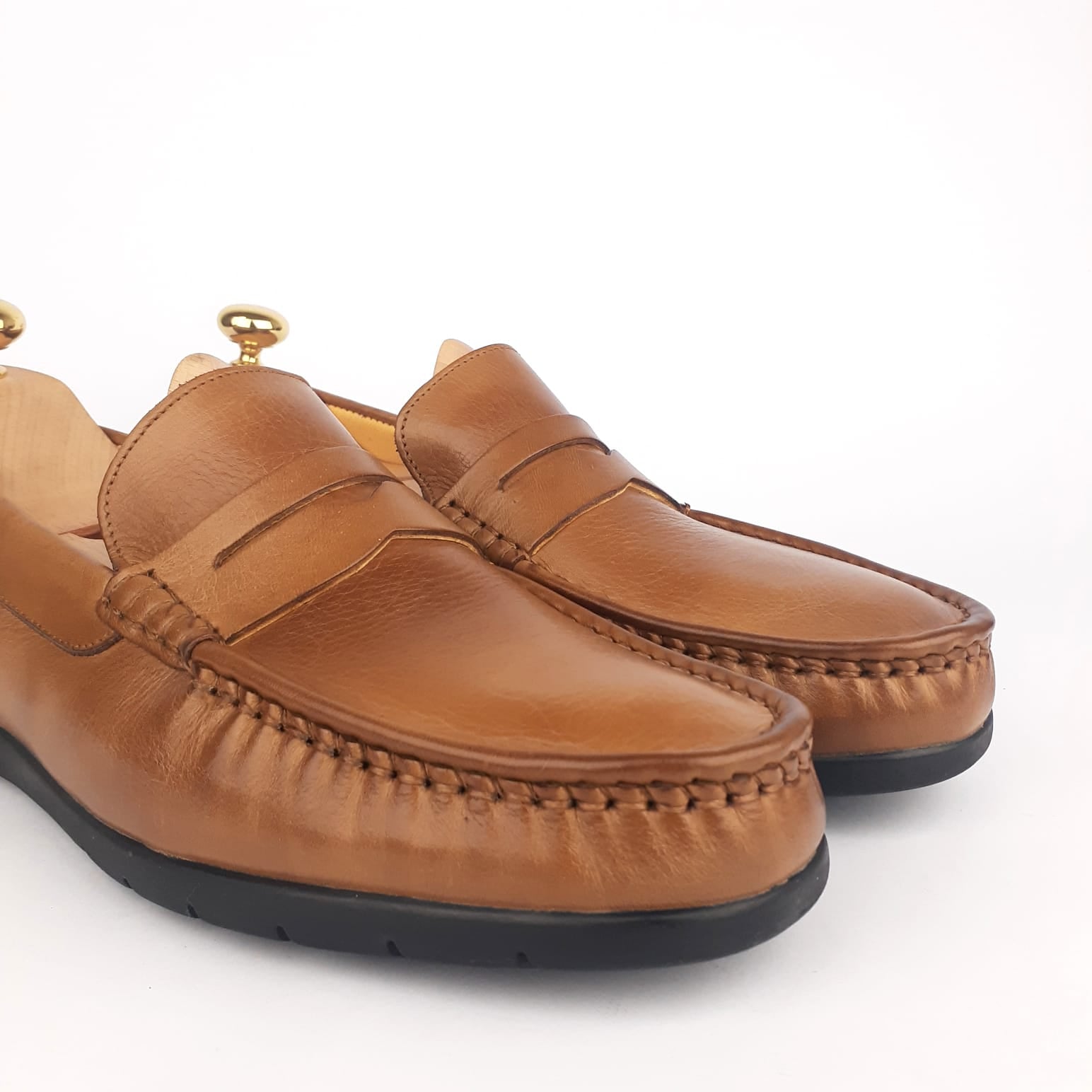 Volzak 100 Mocassin en cuir Cajou