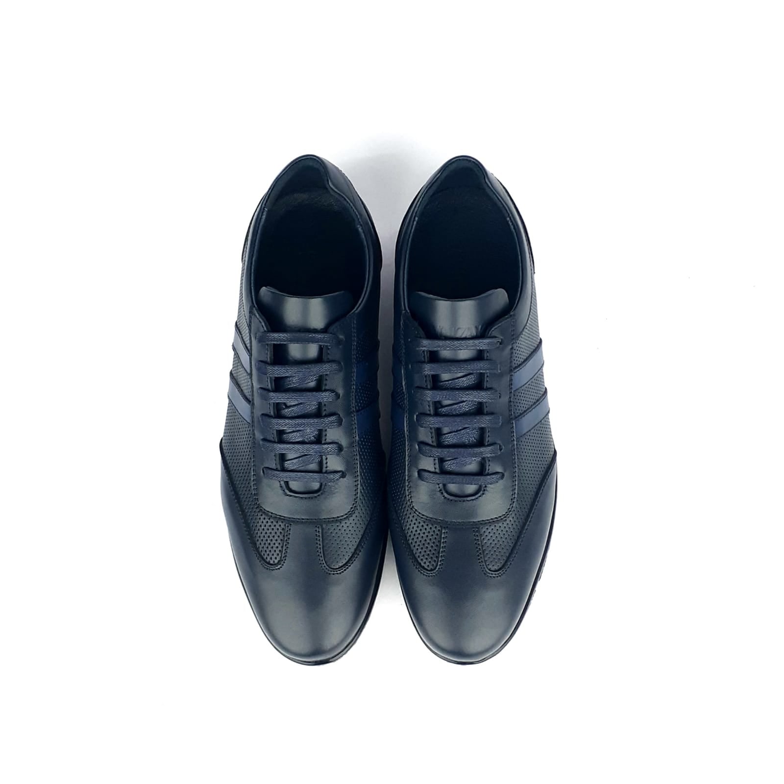 Volzak 6042 Chaussure en cuir Bleu