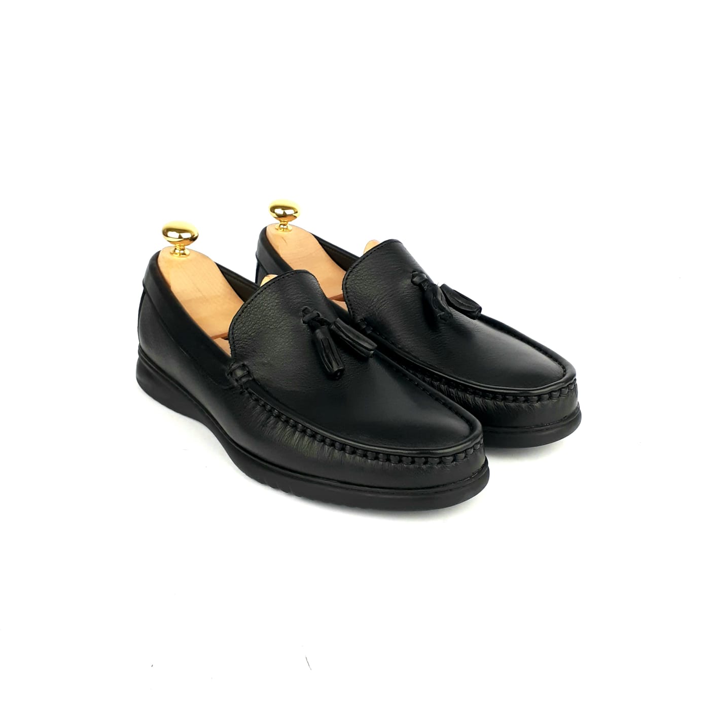Volzak 106 Mocassin en cuir Noir