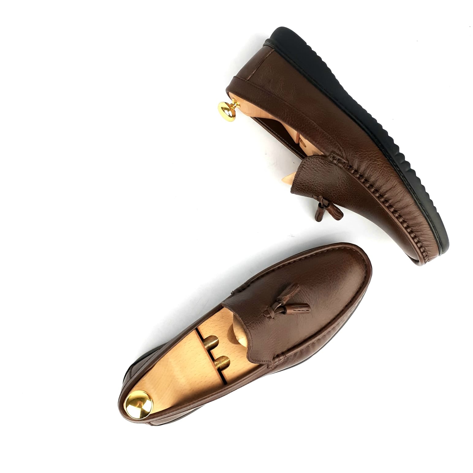 Volzak 106 Mocassin en cuir Marron