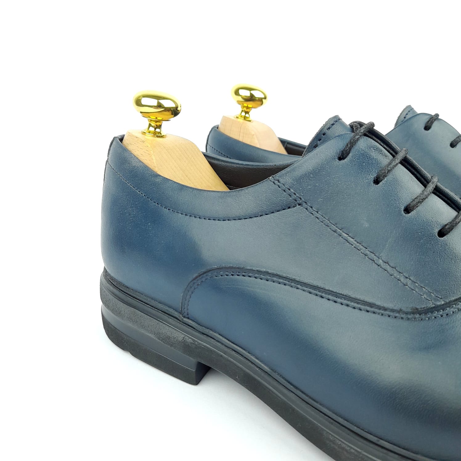 Volzak 910 Chaussure en cuir Bleu