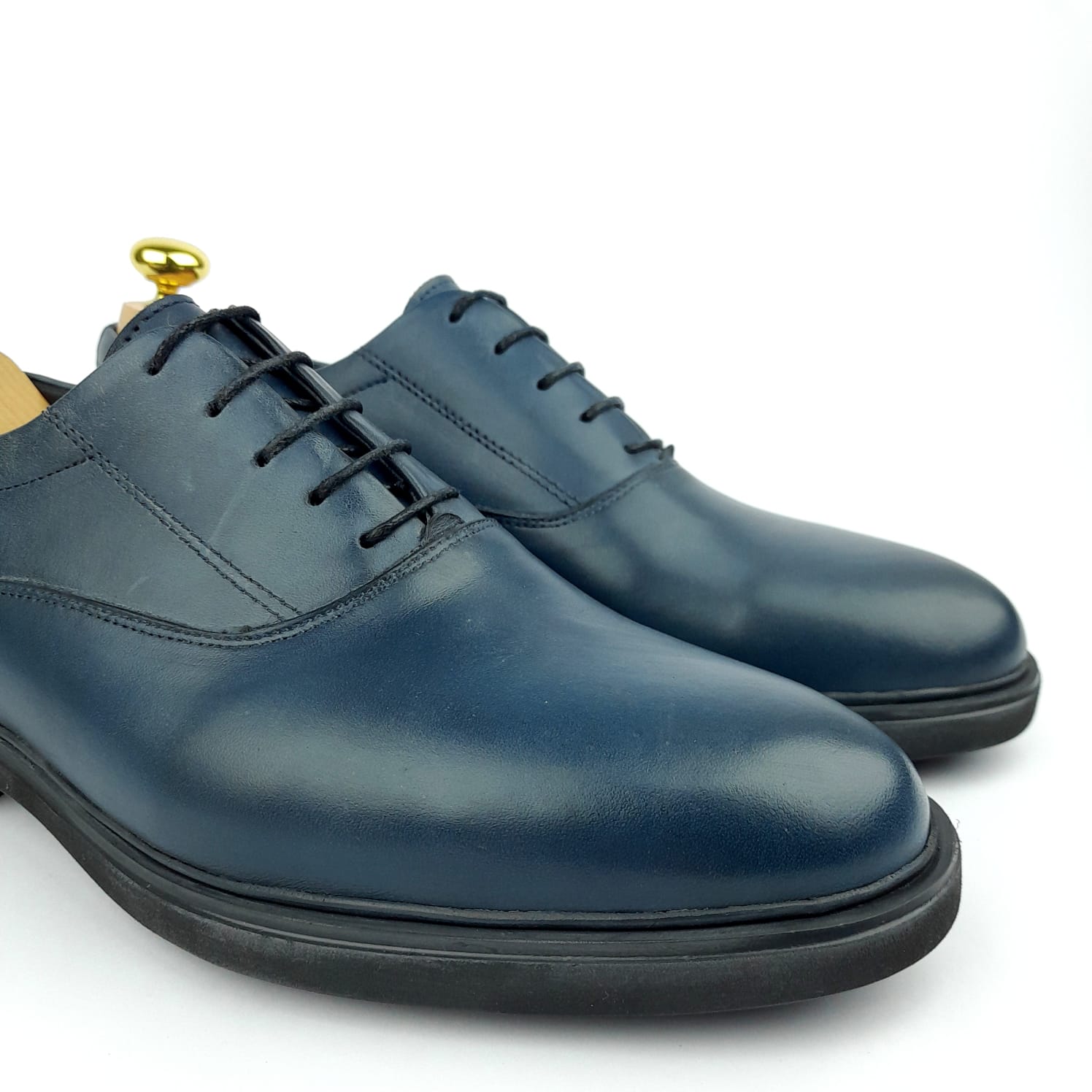 Volzak 910 Chaussure en cuir Bleu